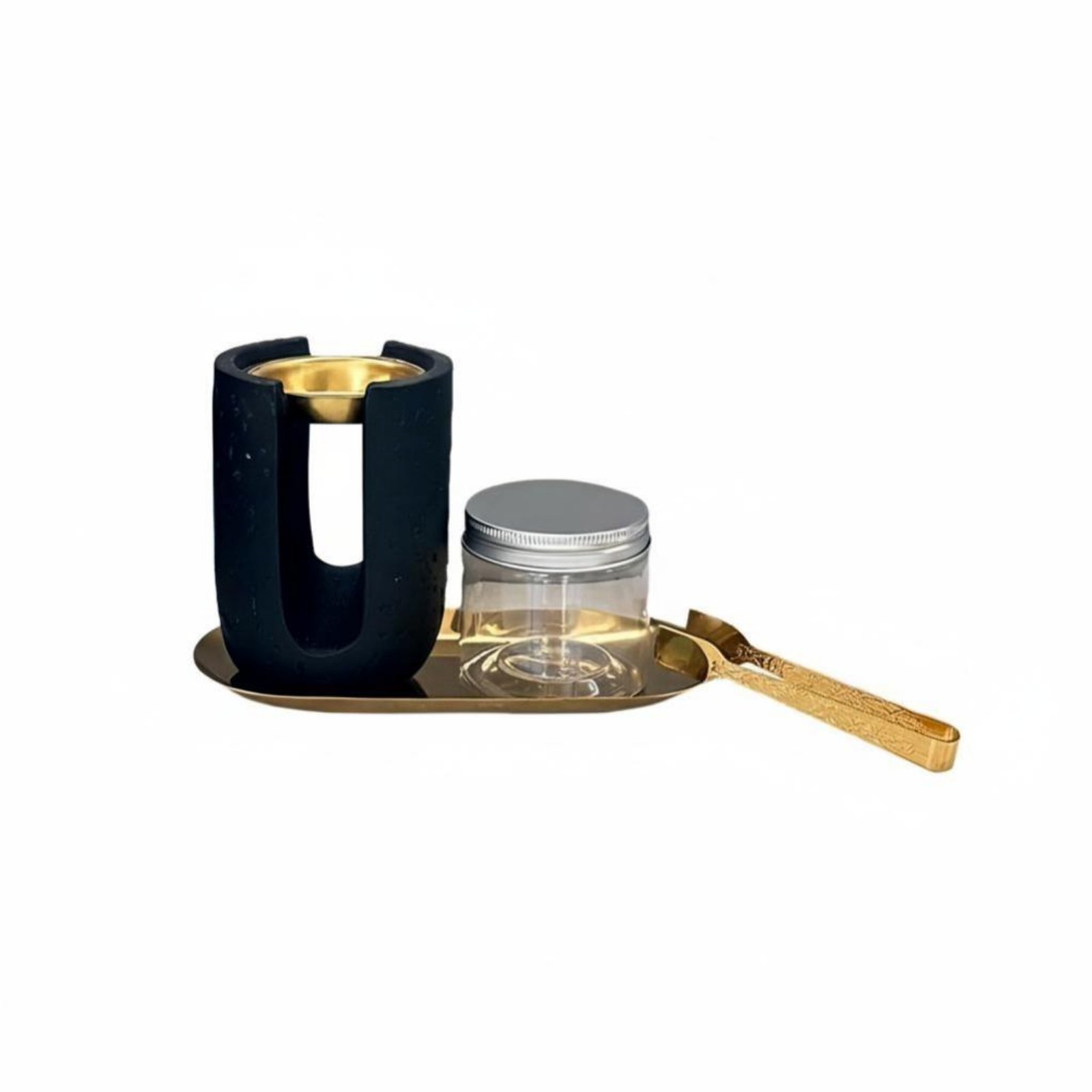 U-Shaped Resin Incense Burner Tray