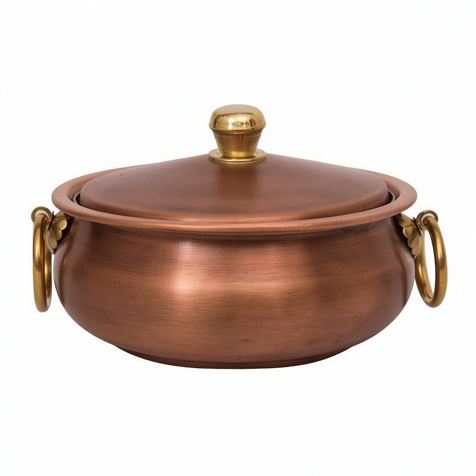 Fast Heating Red Metal Pot