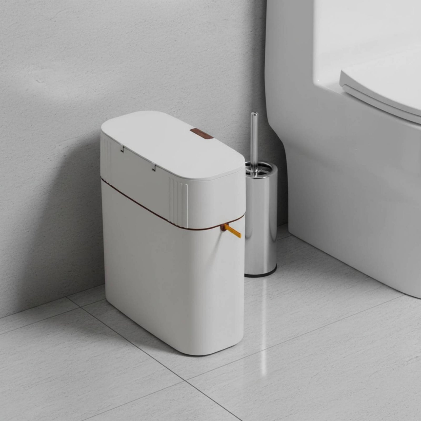 Wall Mounted Self-Sealing Trash Can