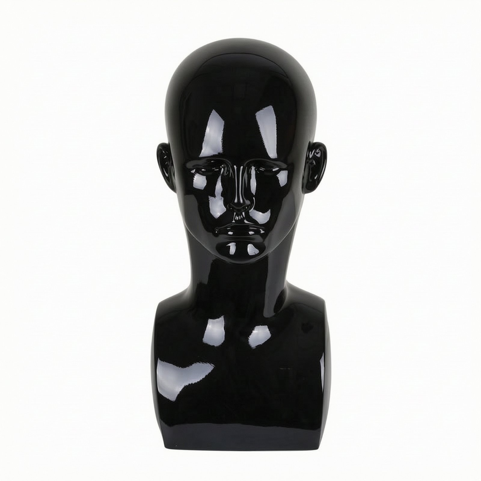 Male Mannequin Head with Shoulders