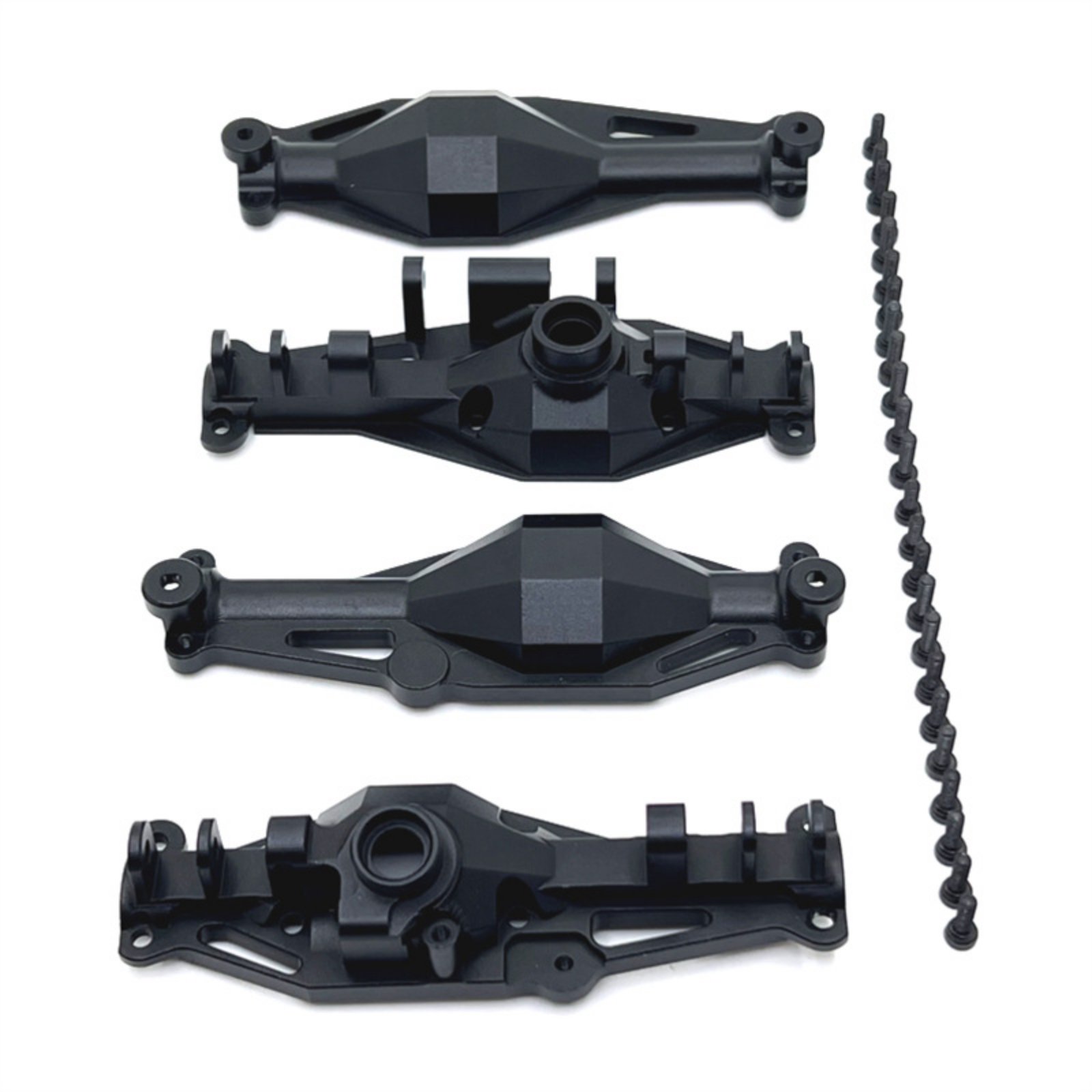 2-Piece Aluminum Front and Rear Axle Housing Set