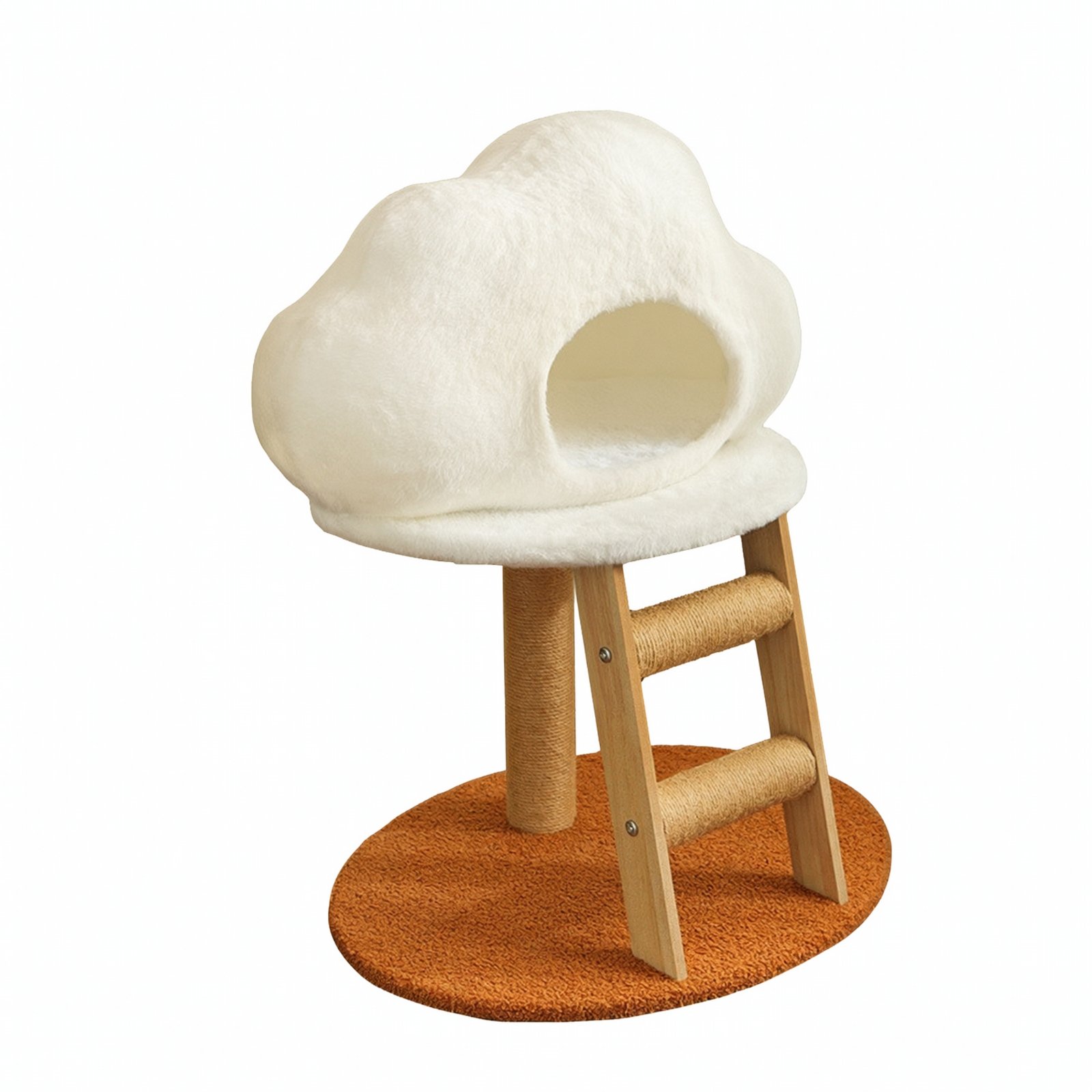 Pillow-Shaped Cat Climbing Structure
