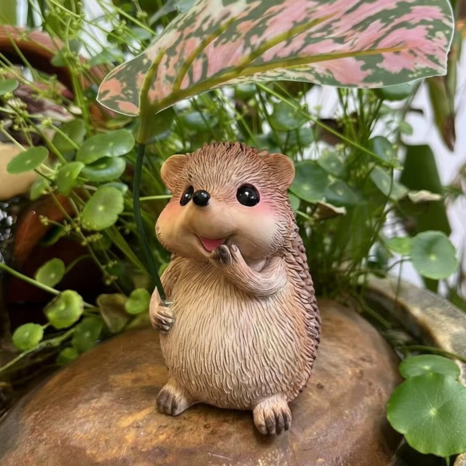 Resin Hedgehog Ornament