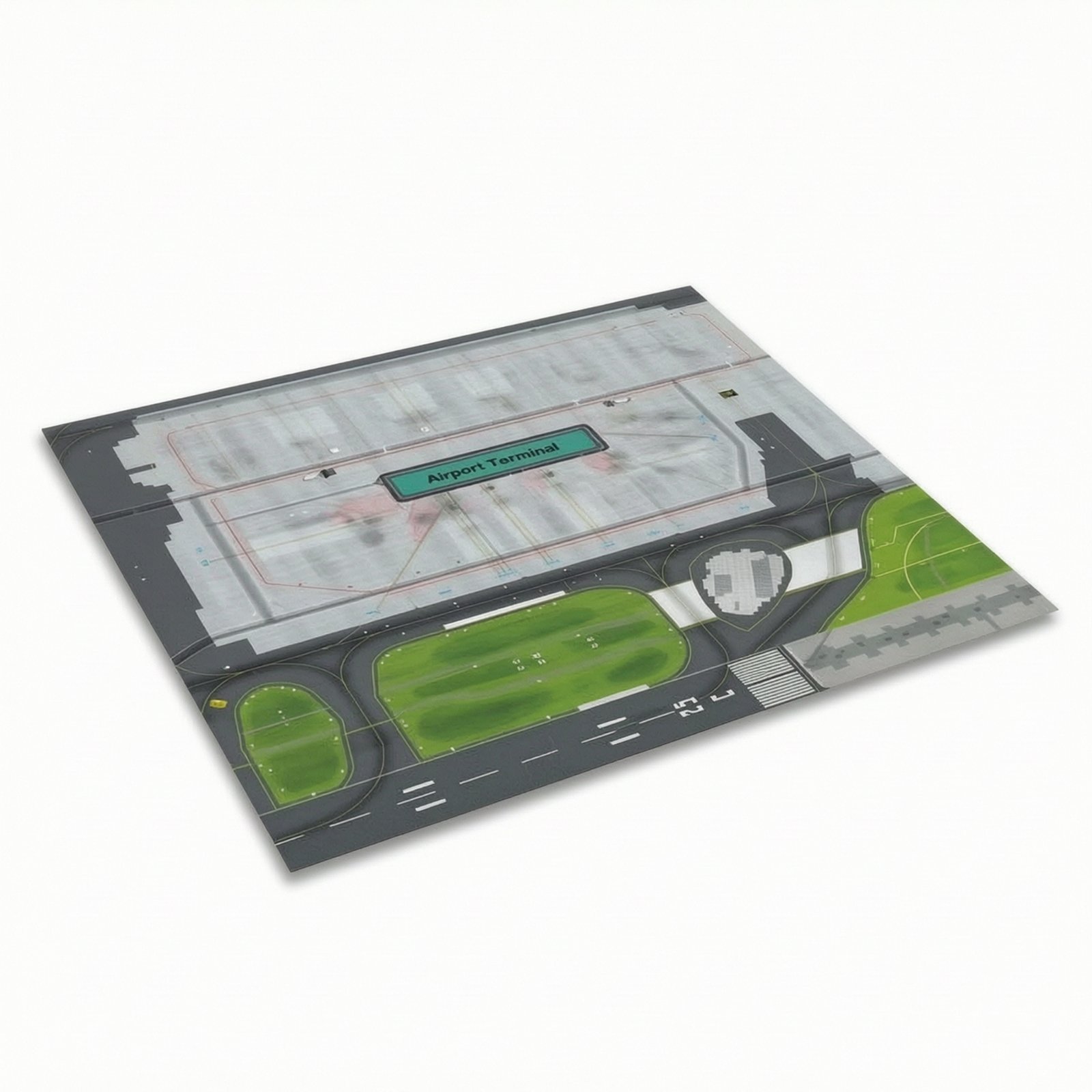 Realistic Airport Layout Mat