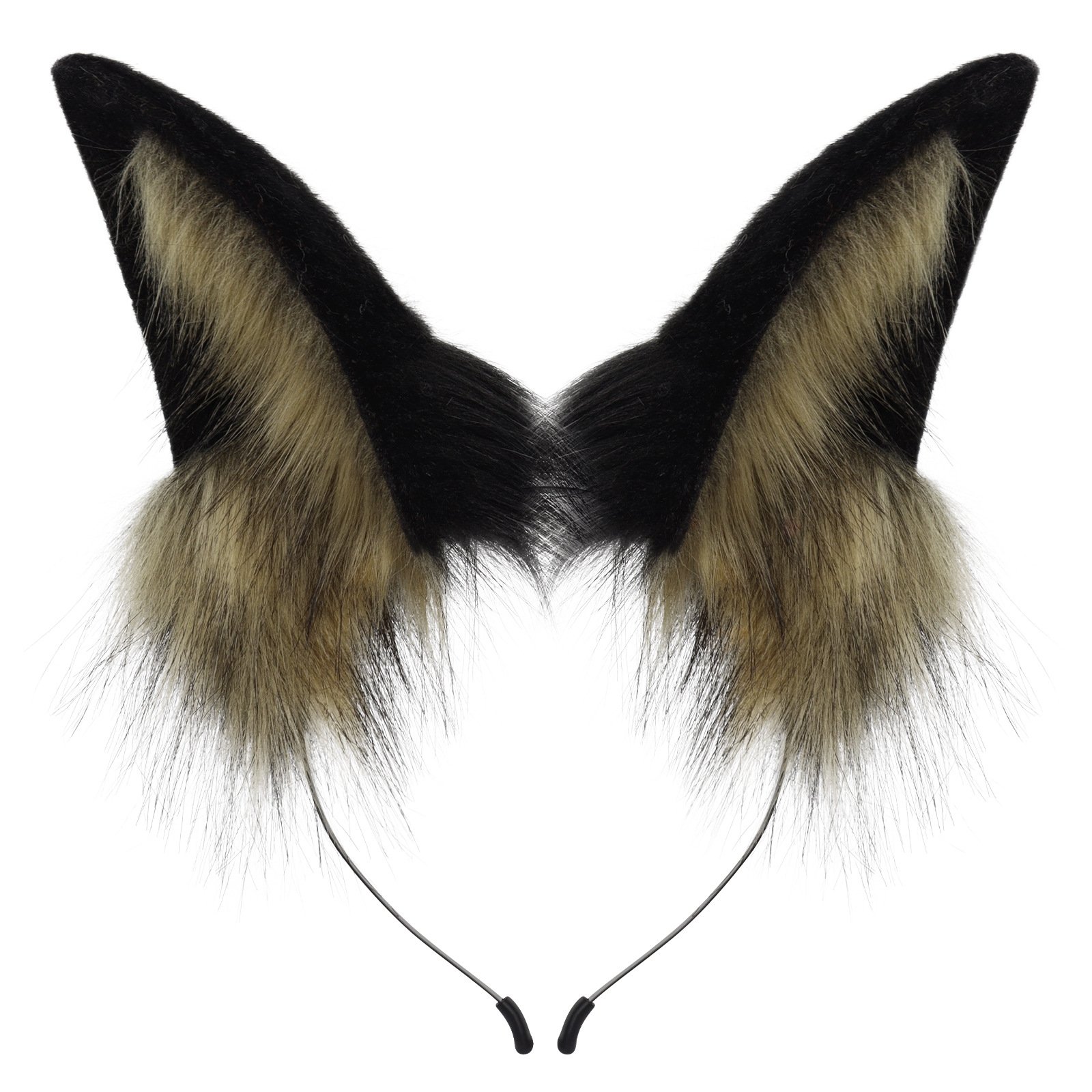 Animal Ears Headband – Grass Yellow Black
