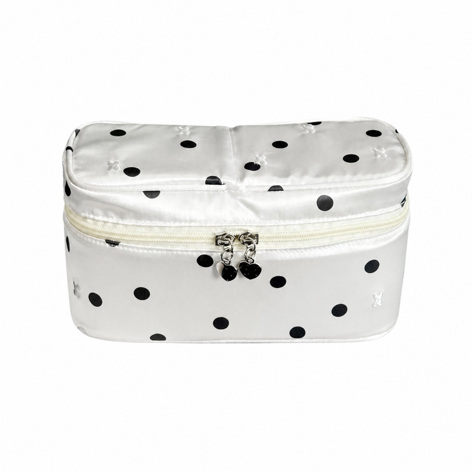 Cosmetic Bag with Brush Slots