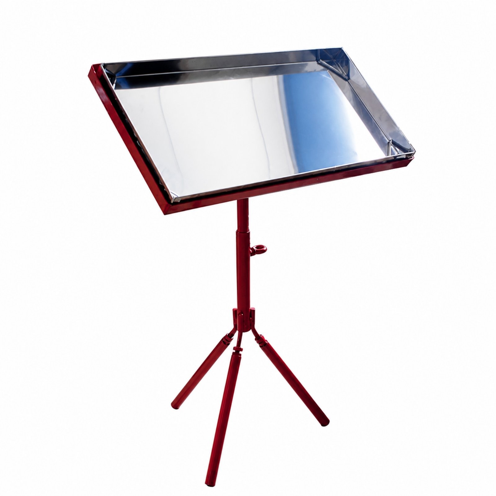 Frame-Support Stand Stainless Steel Tray