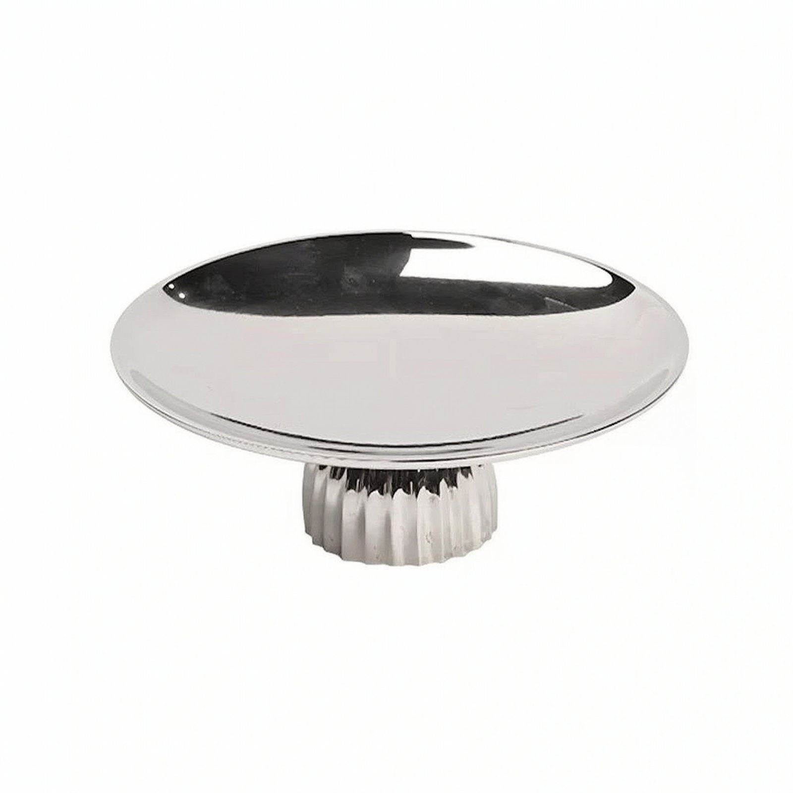 Round Aluminum Pedestal Tray