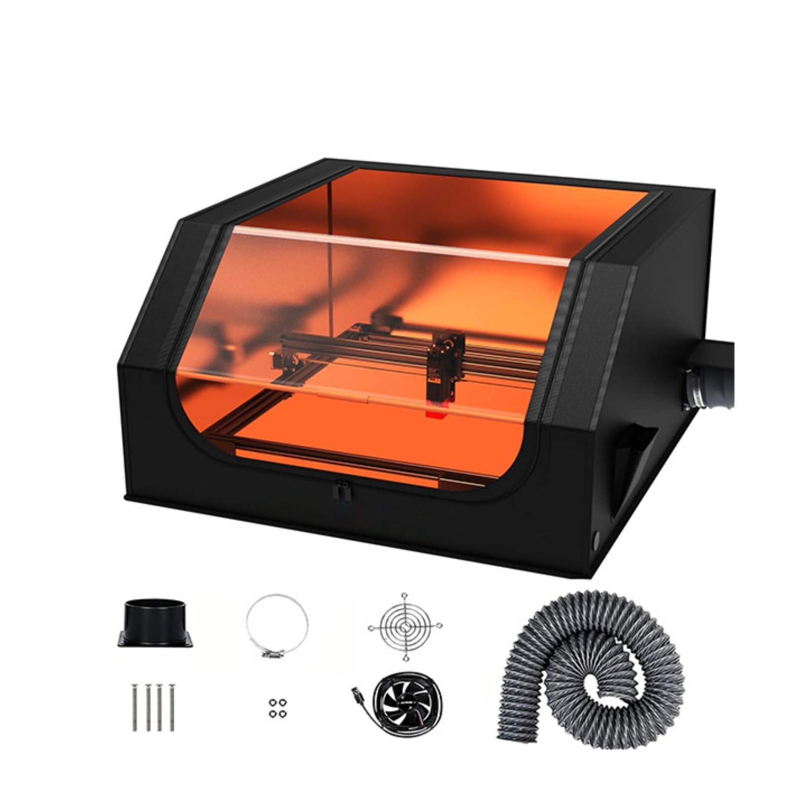 Exhaust Fan Engraver Enclosure