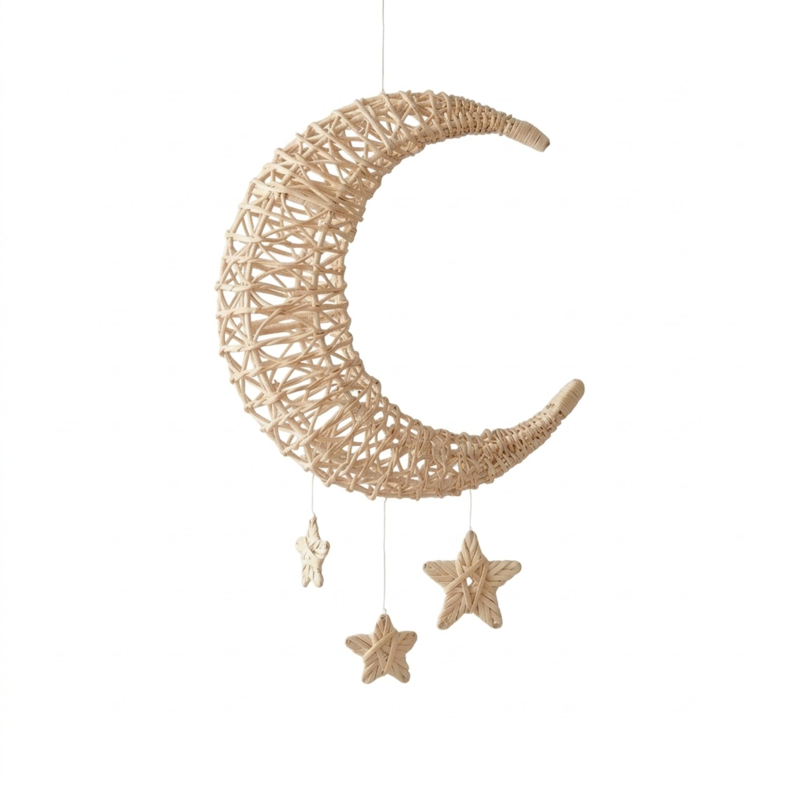 Moon and Stars Wall Hanging
