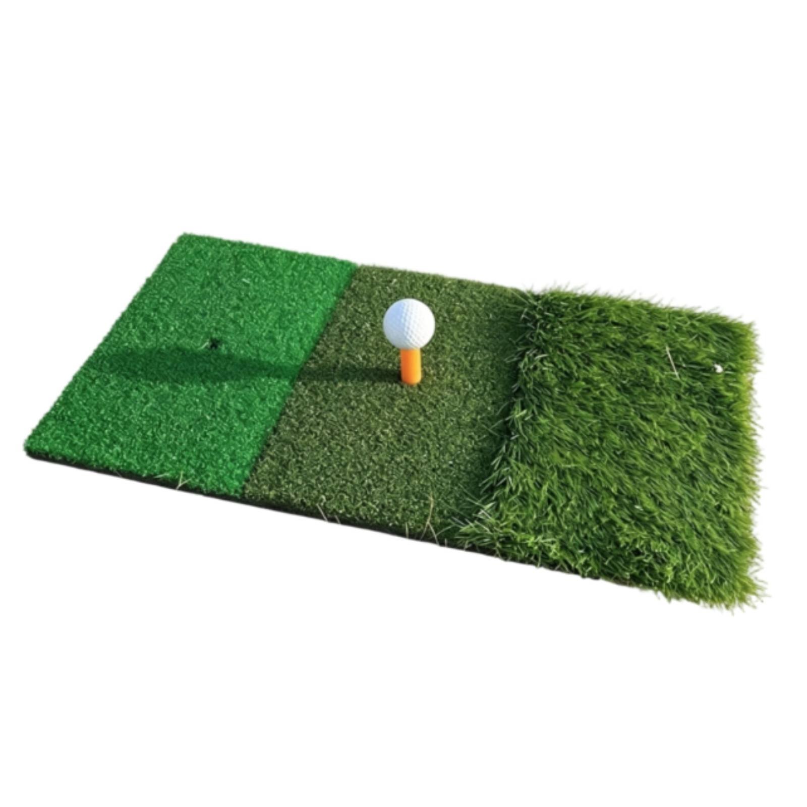 Three-Color Golf Hitting Mat