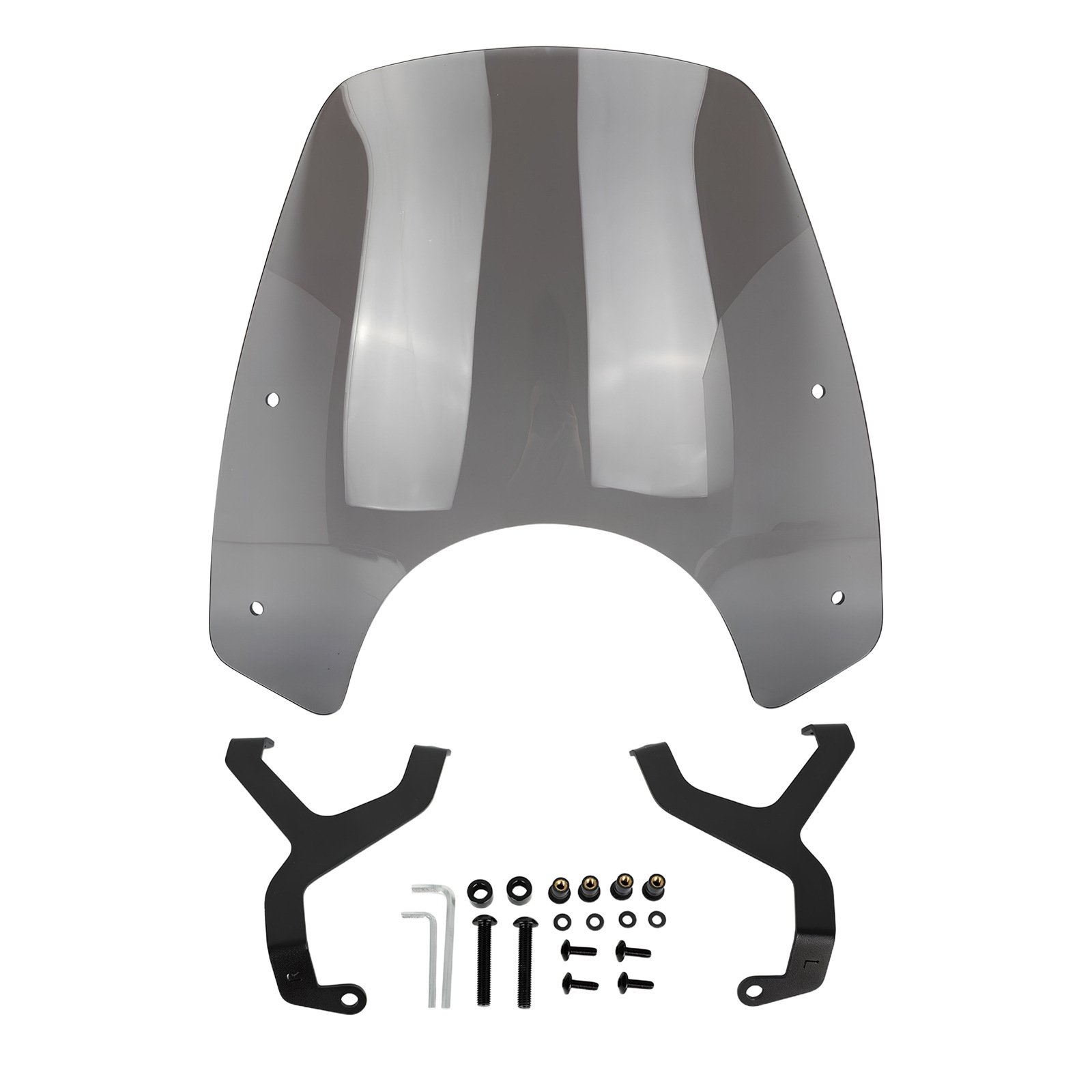 Motorcycle Windshield with Bracket