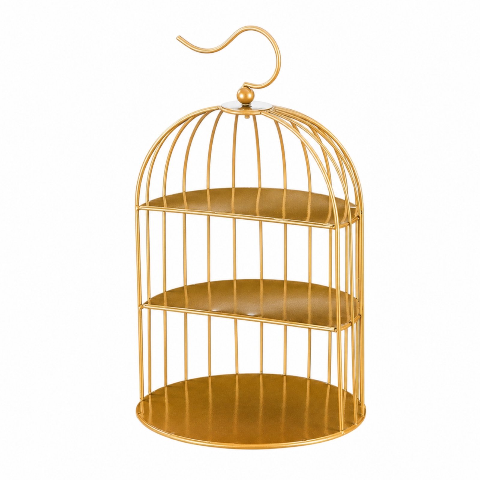 Birdcage Dessert Stand – Gold