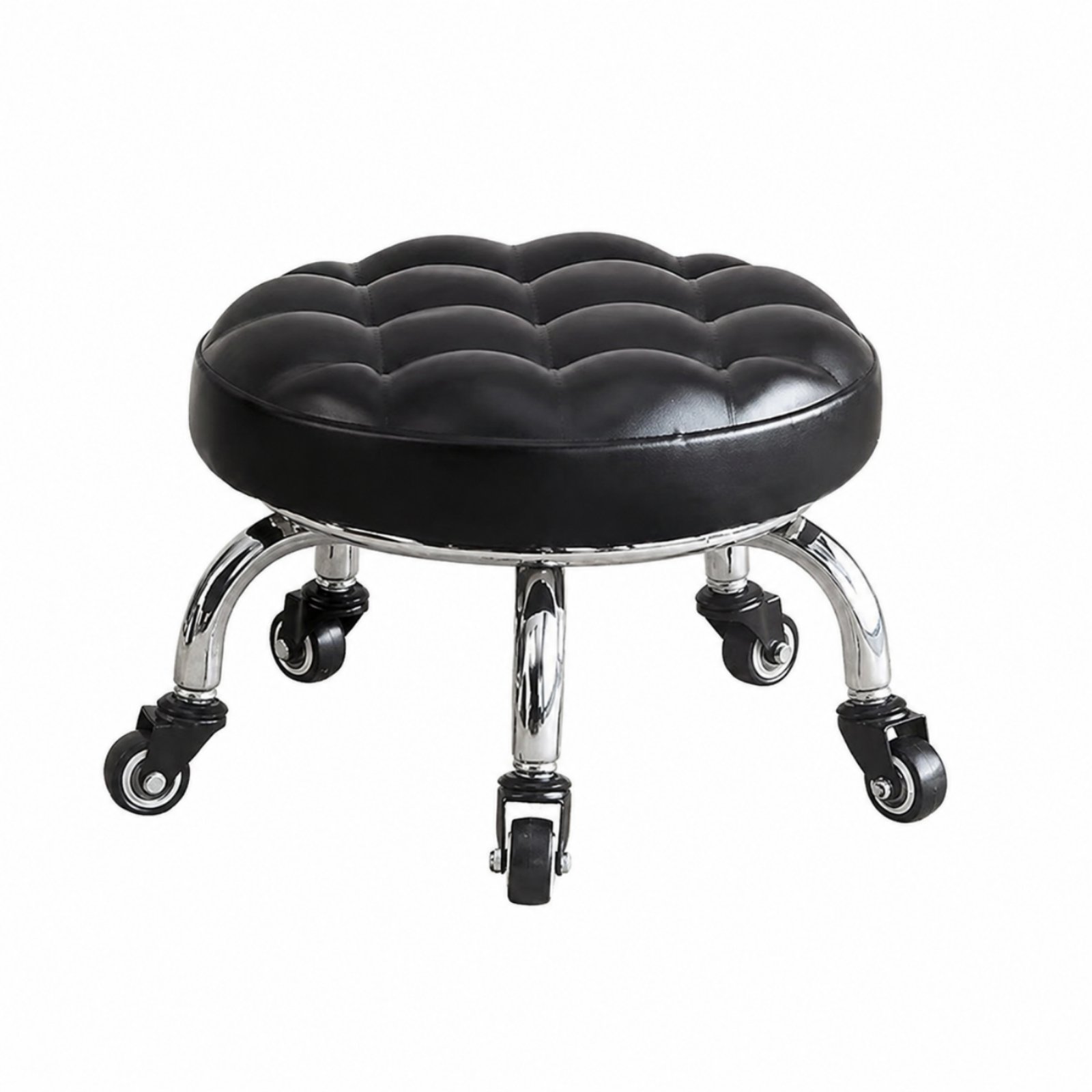 Rolling Stool with Caster Wheels