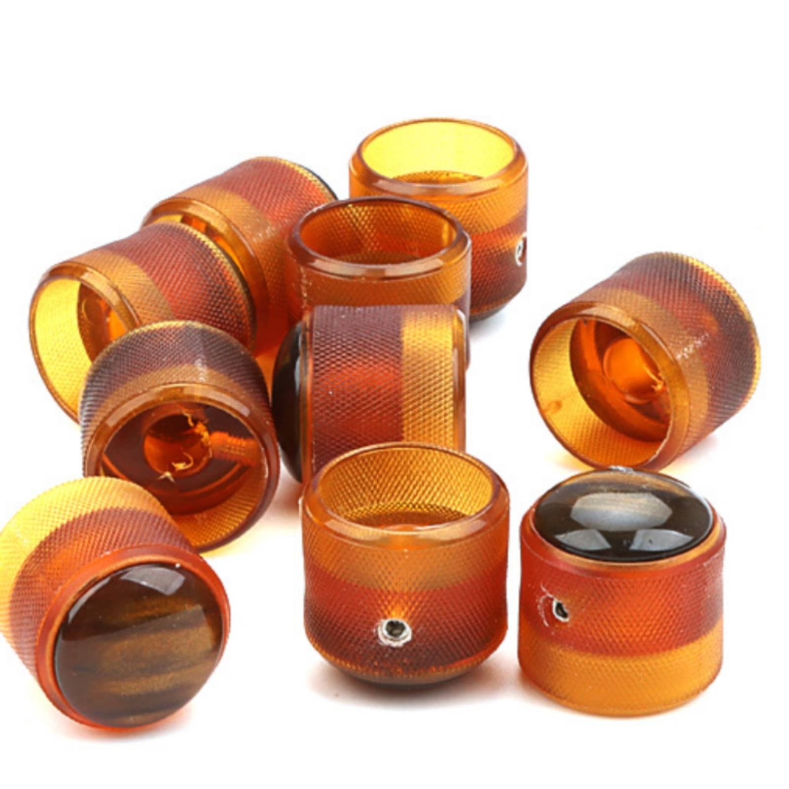 10-Piece Guitar Control Knobs Set-Screw