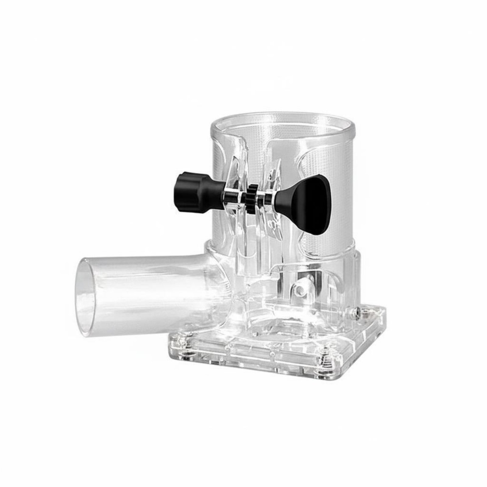 Transparent Router Dust Base