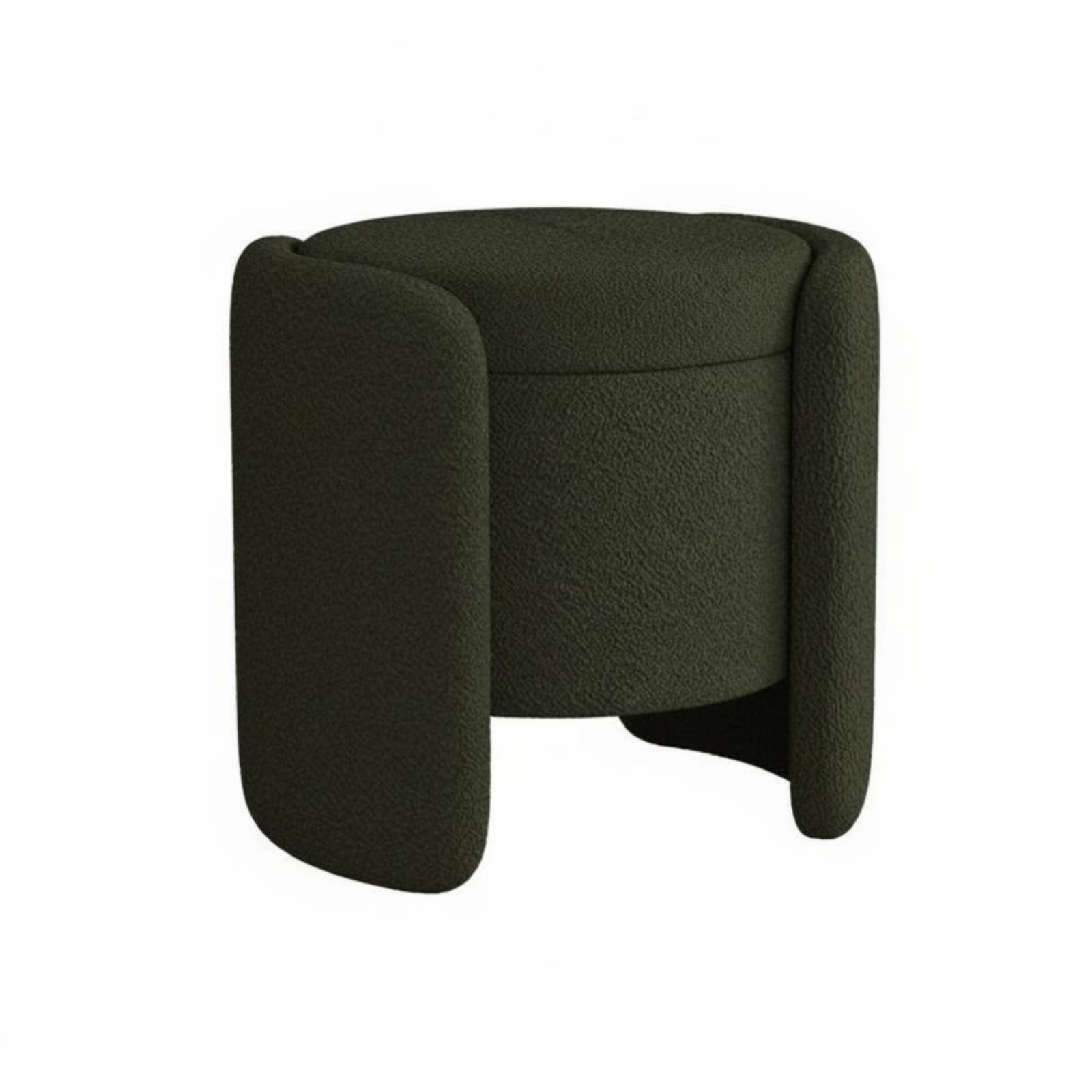 Cushioned Storage Ottoman