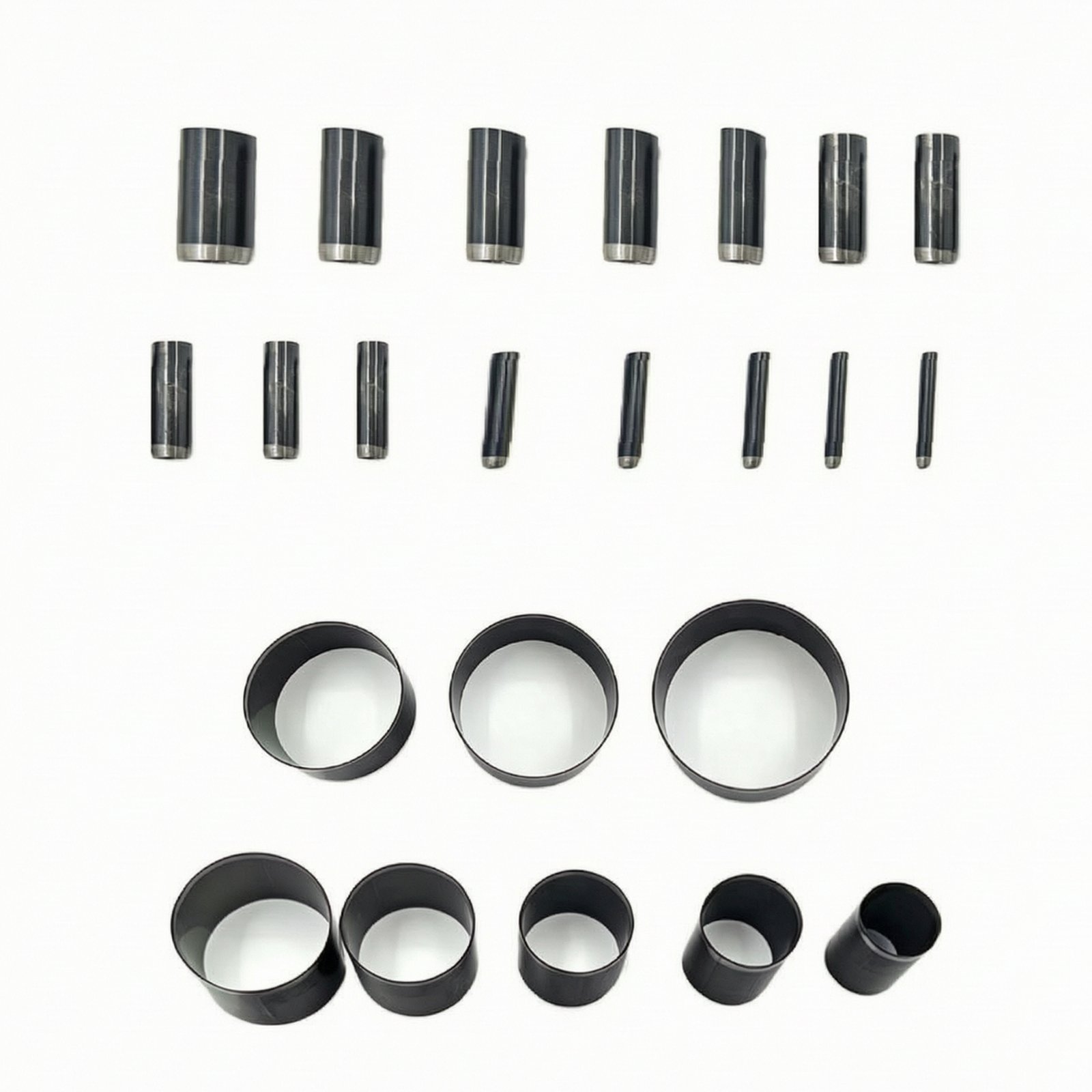 24-Piece Circular Cutting Dies Metal Construction