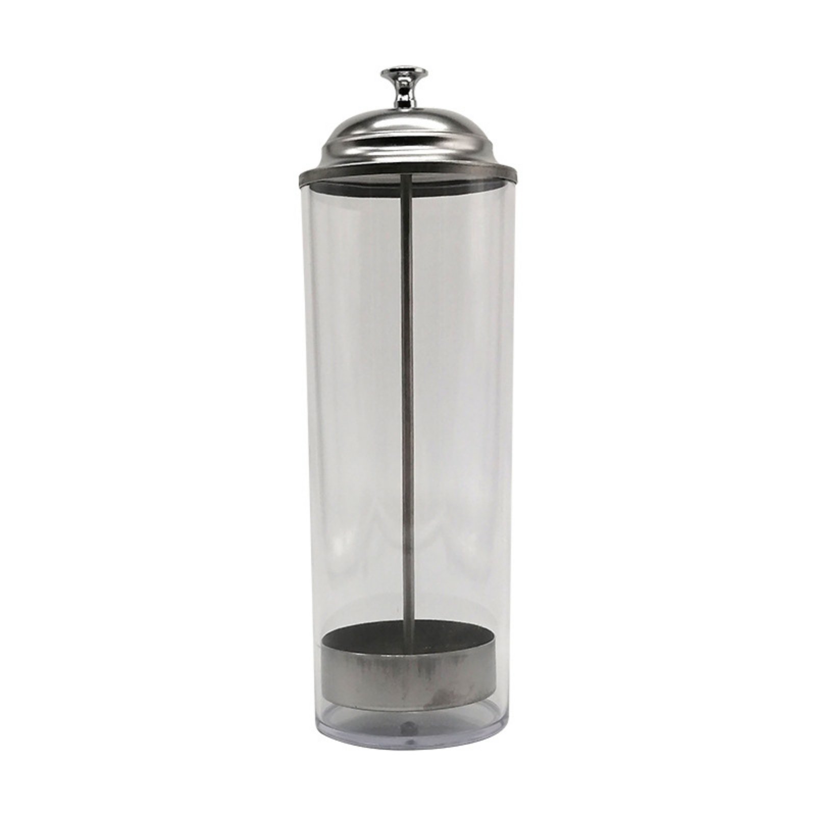 Straw Holder with Stainless Steel Lid