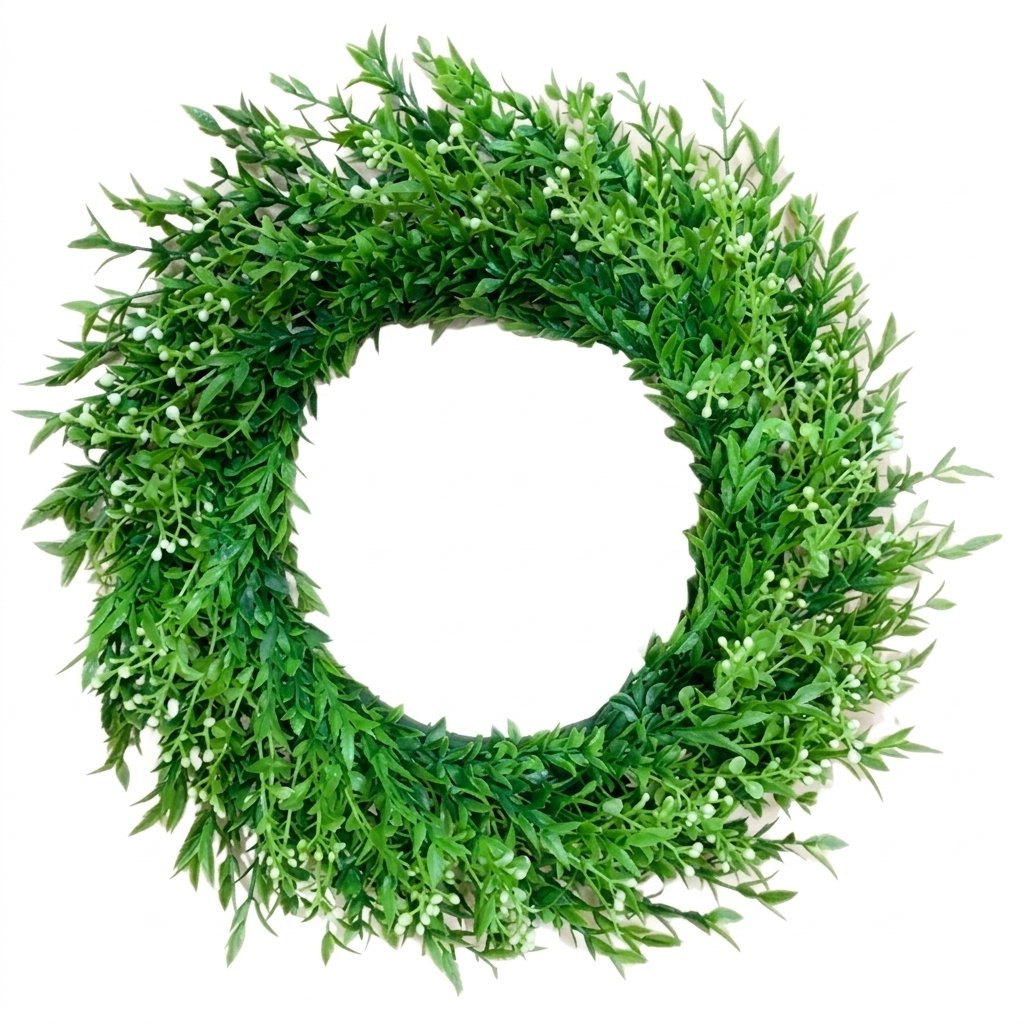 Set of 4 Artificial Christmas Wreath Garland