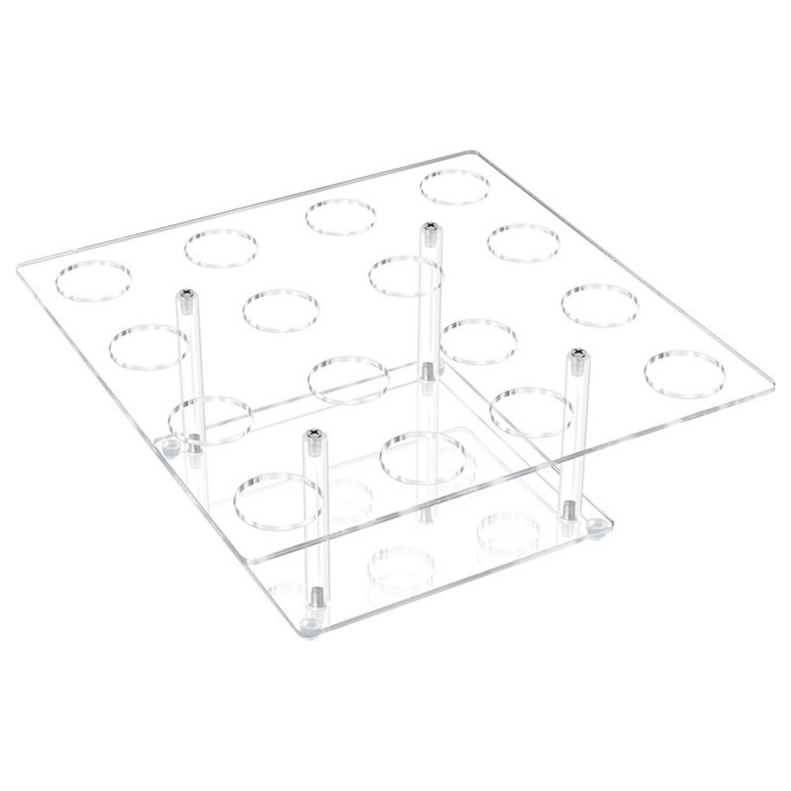 Ice Cream Cone Display Stand with 16 Holes