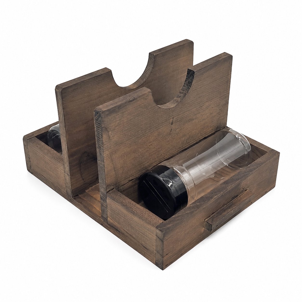 Solid Wood Napkin Holder – Retro, 25.5*18.5*14.5cm