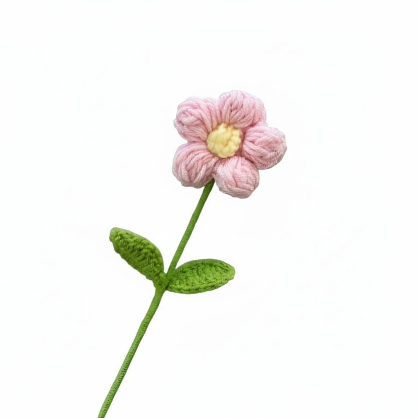 Knitted Artificial Flower Stalk