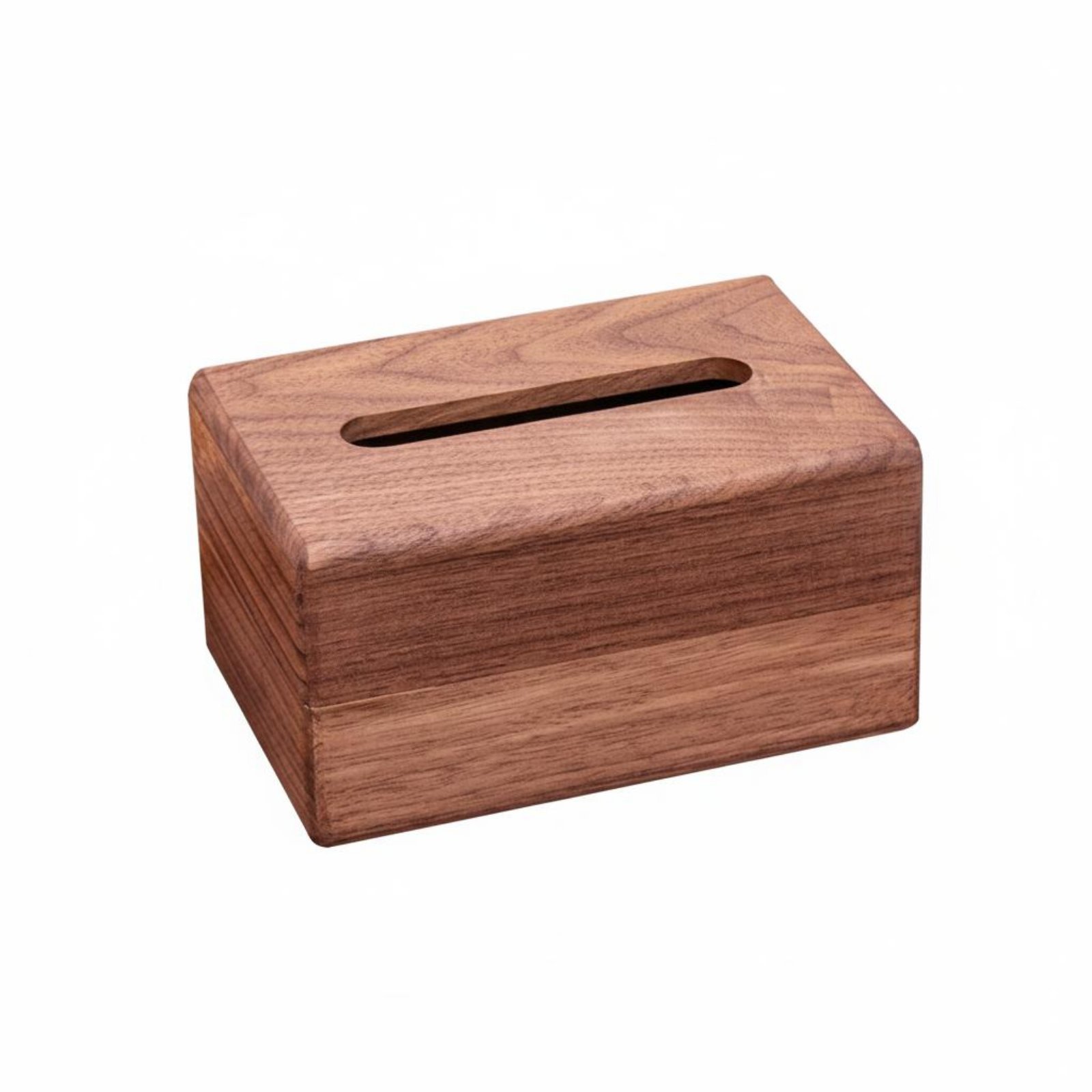 Walnut Tissue Box