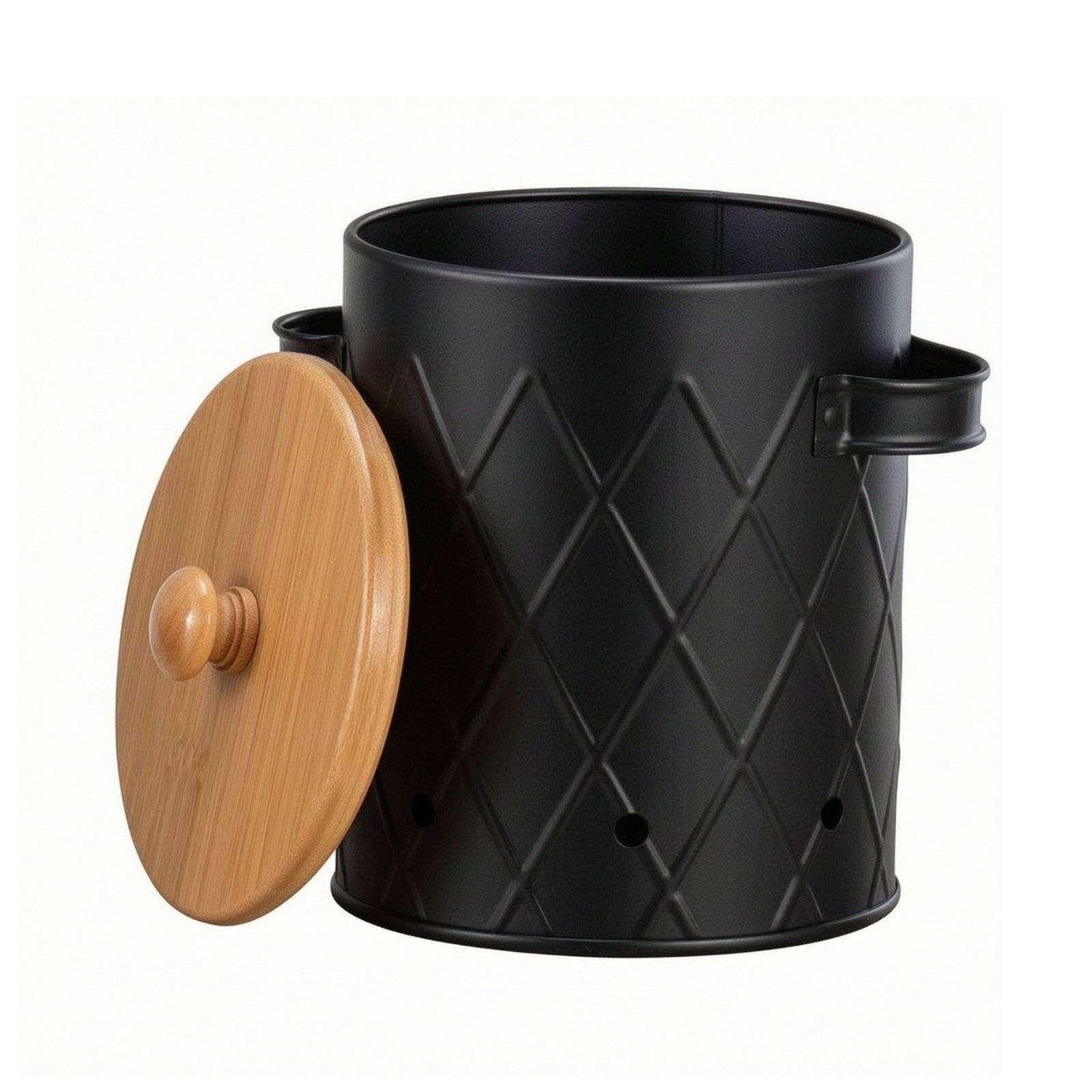 Storage Canister with Bamboo Lid