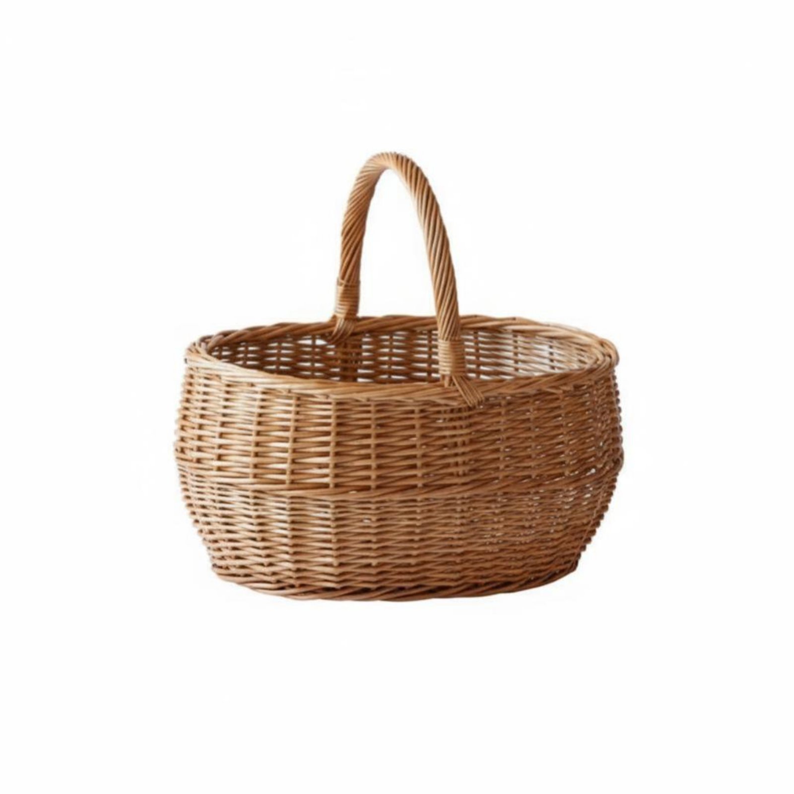Round Woven Food Tray