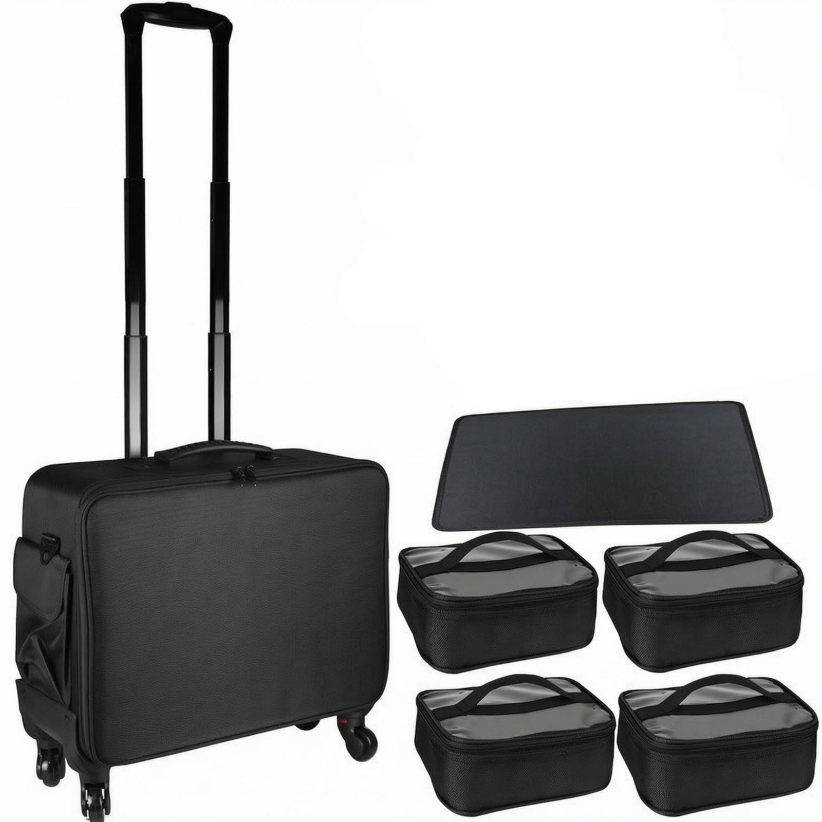 Rolling Makeup Train Case