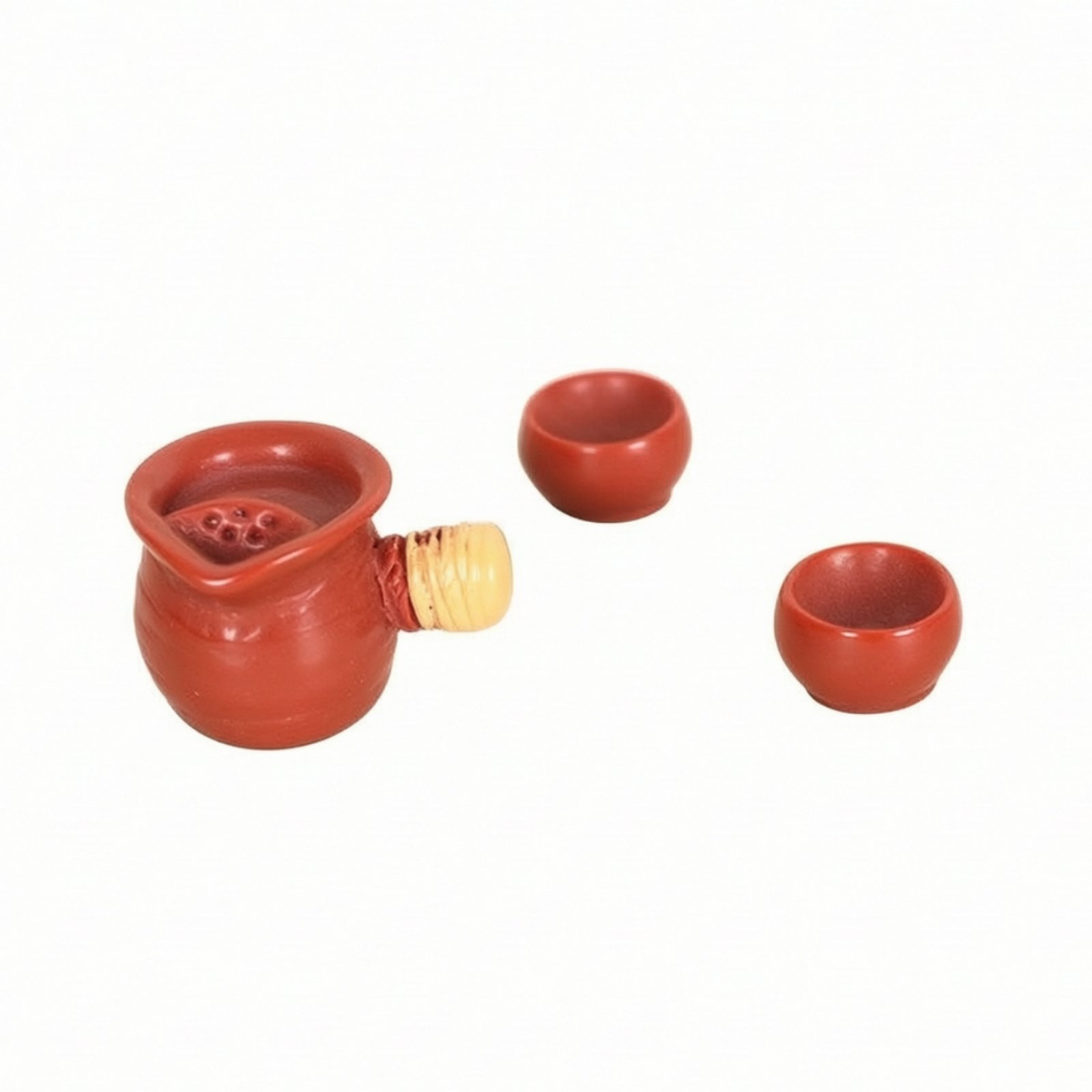 3-Piece Miniature Tea Set Resin Build