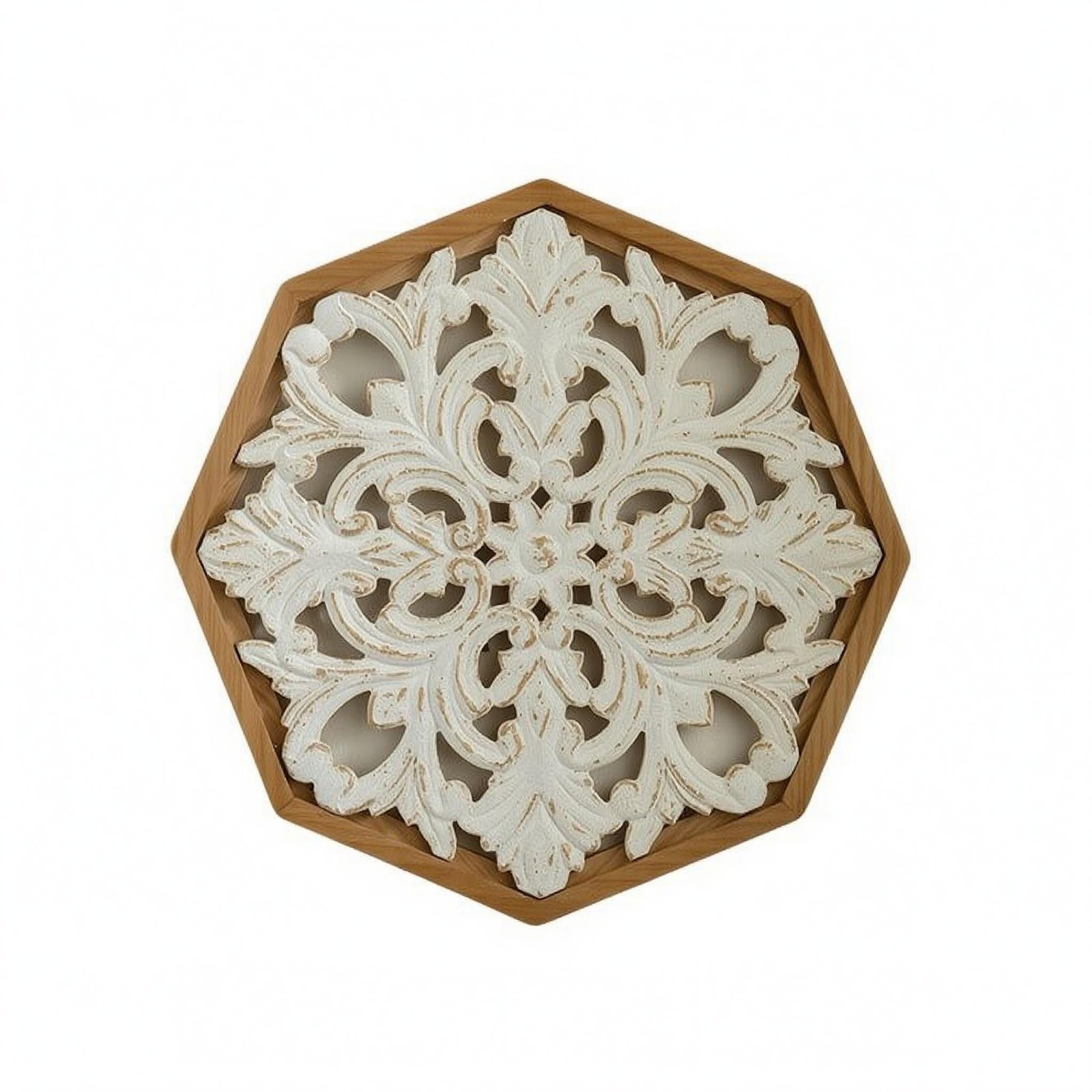 Floral Scroll Wall Decor