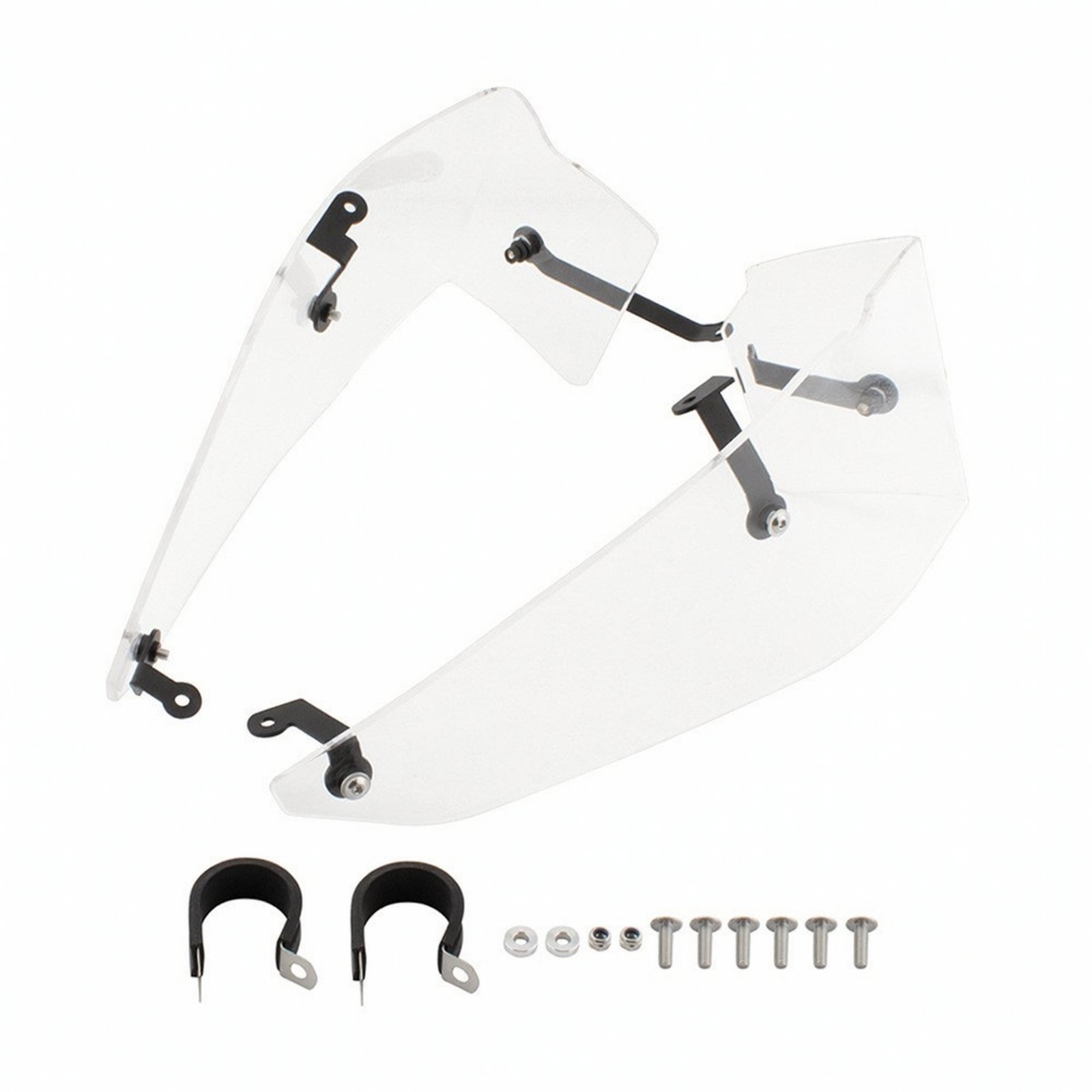 Motorcycle Side Wind Deflector – Clear
