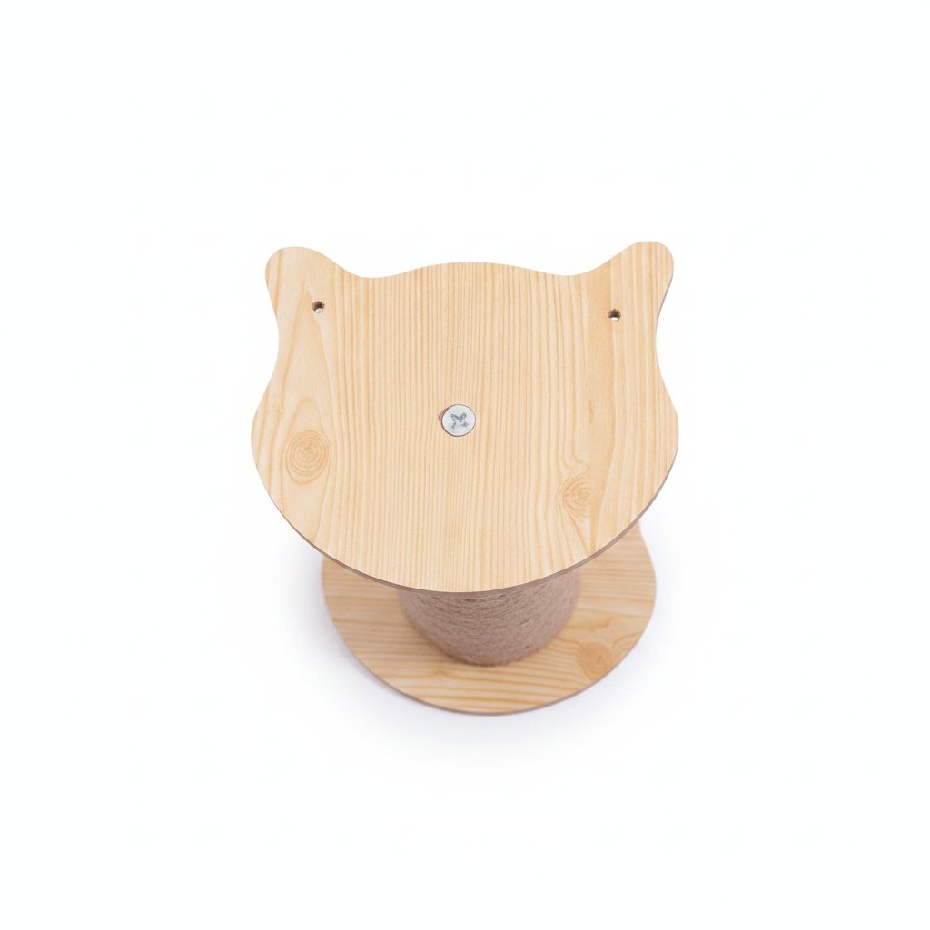 Wall-Mounted Cat Climbing Shelf – Perch Scratching Post 11cm