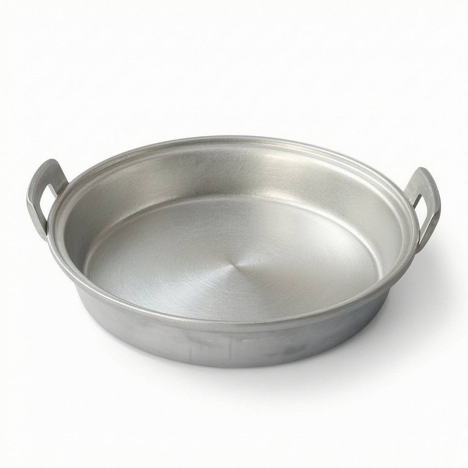 Uncoated Flat Bottom Frying Pan
