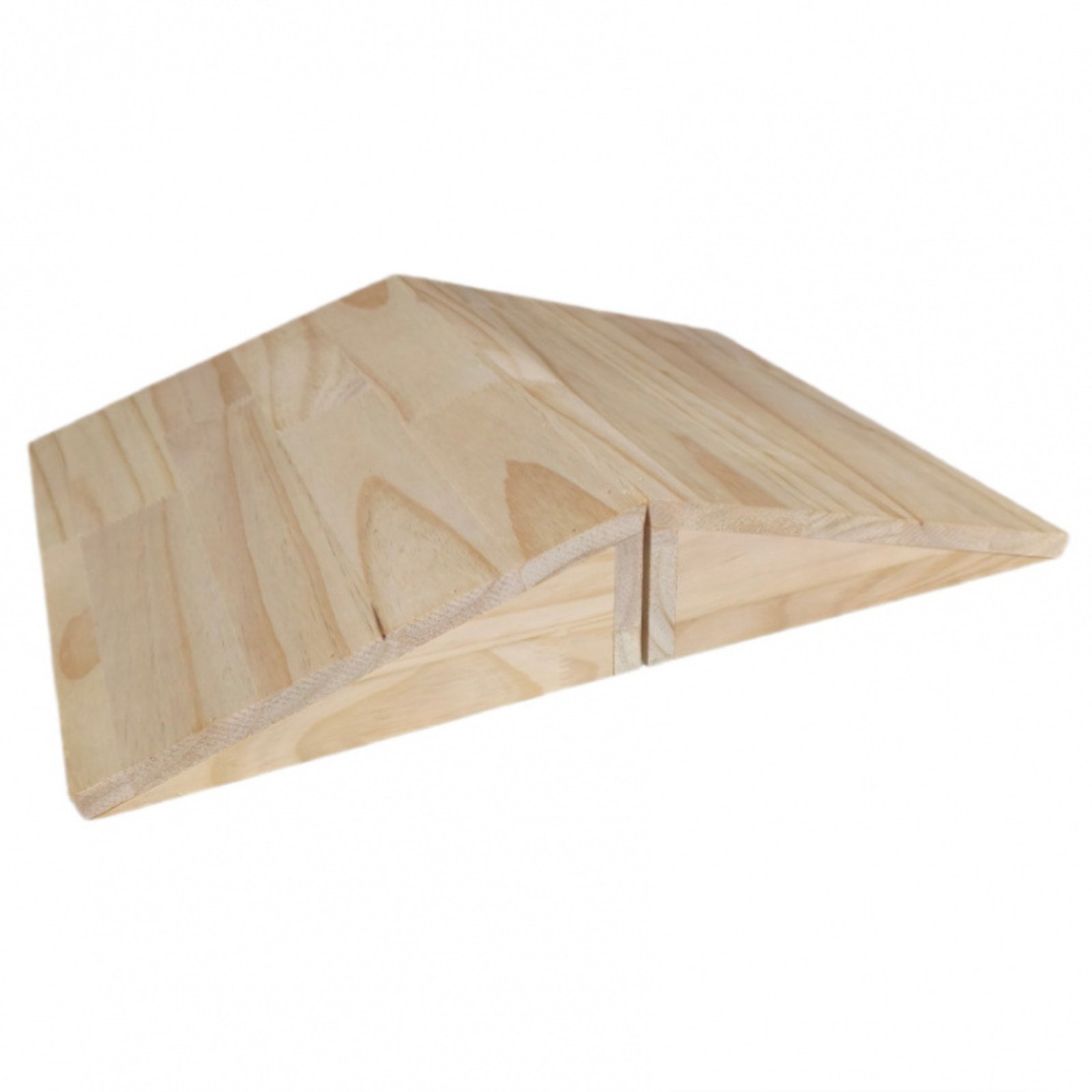 2-Piece Fir Wood Exercise Wedge