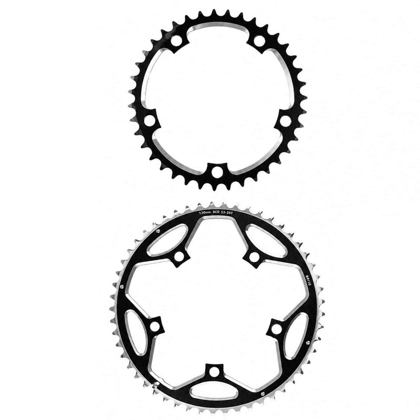 2-Piece Road Chainring Pair 130