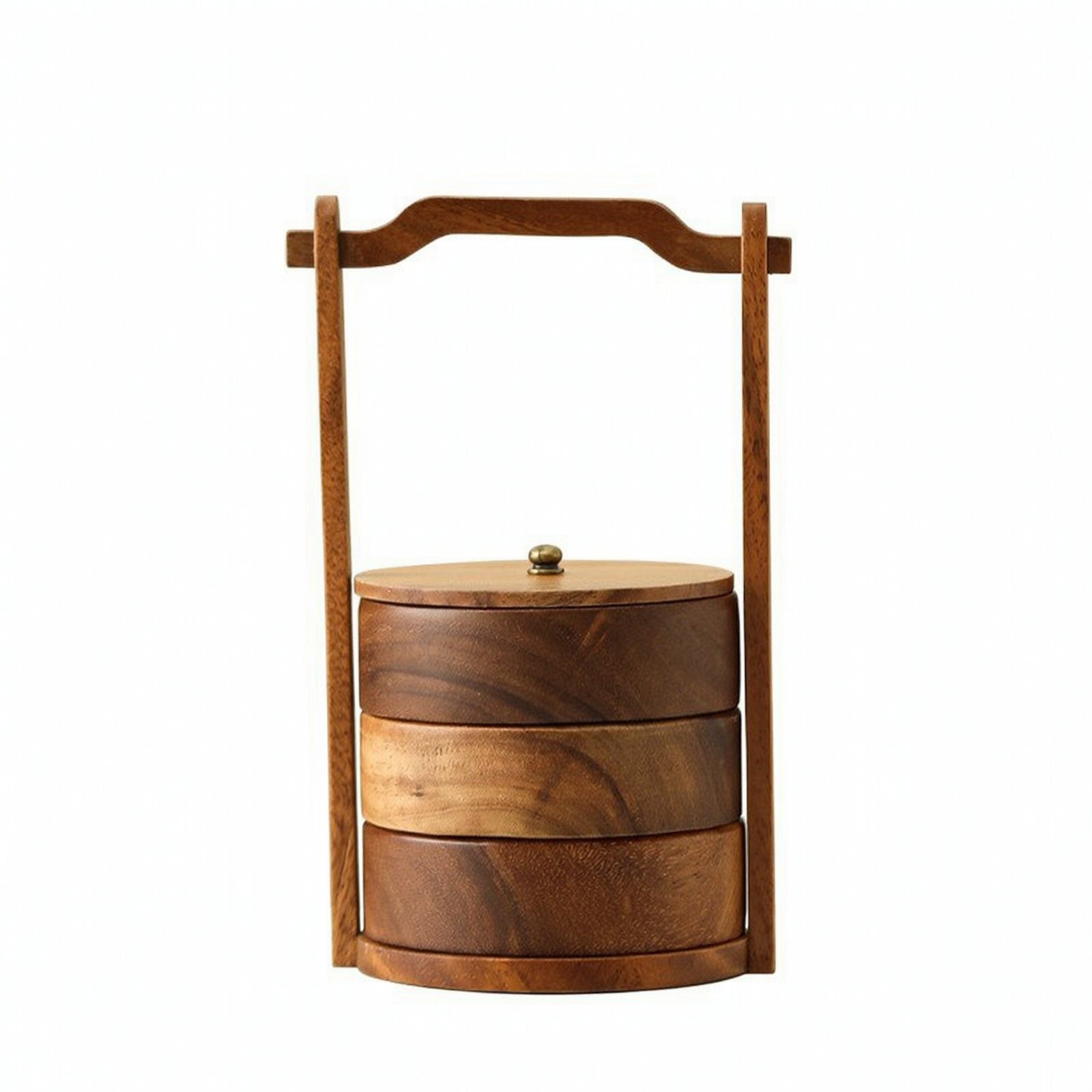 Wood Grain Snacks Box