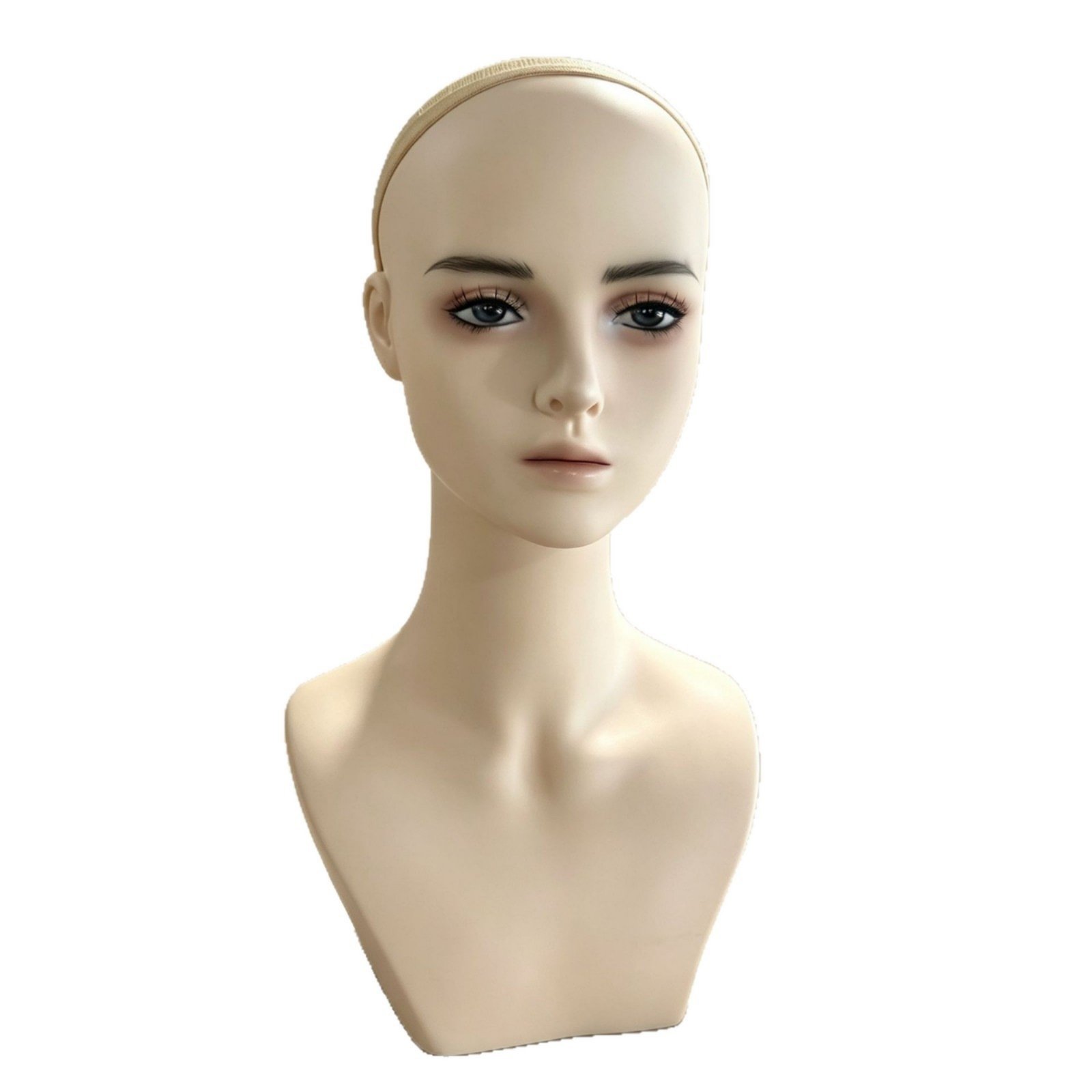 Mannequin Head with Shoulders – Male