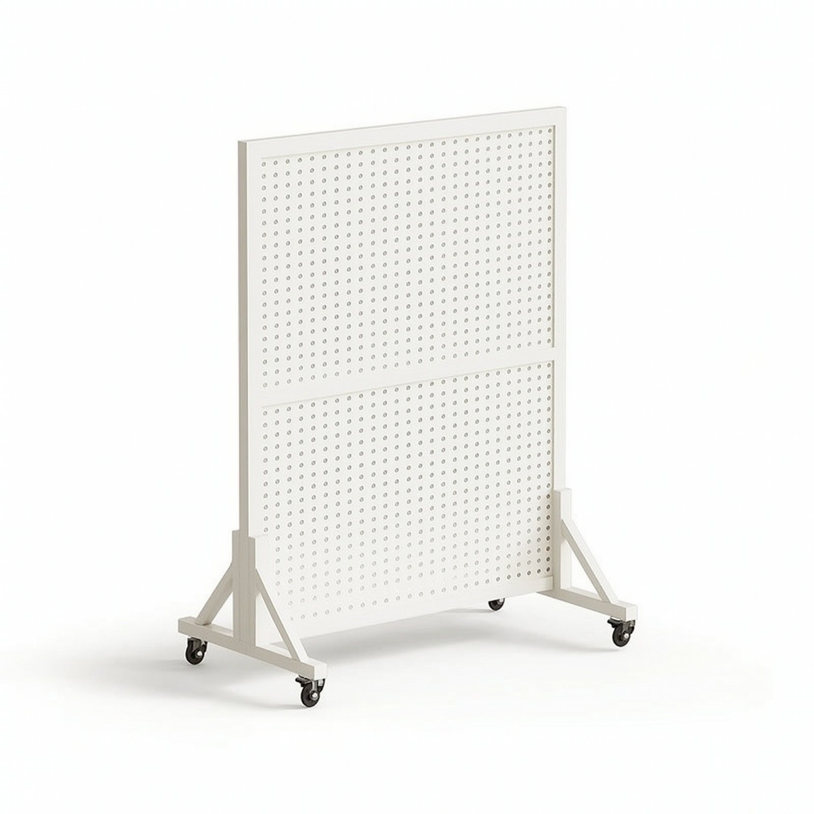 Double-Sided Pegboard Display Stand