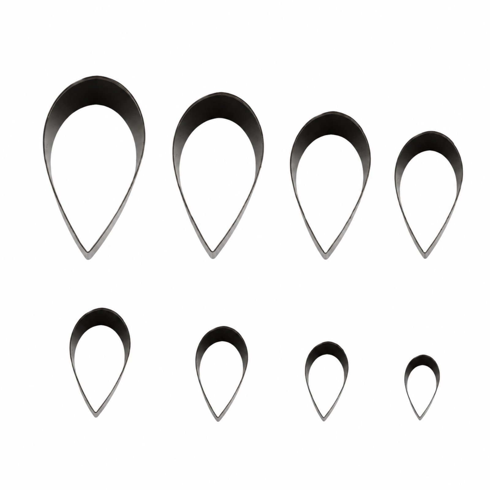 8-Piece Teardrop Leather Punch Die