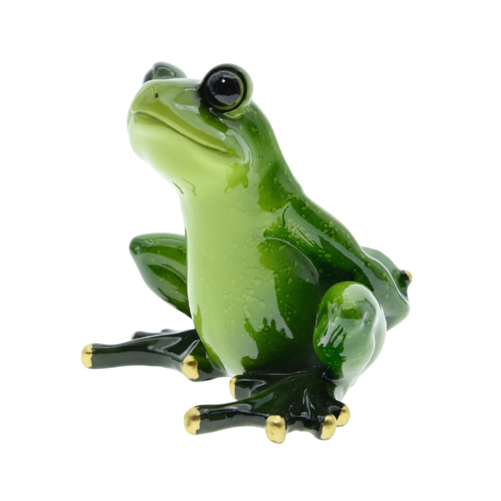 Frog Beverage Bottle Holder Resin
