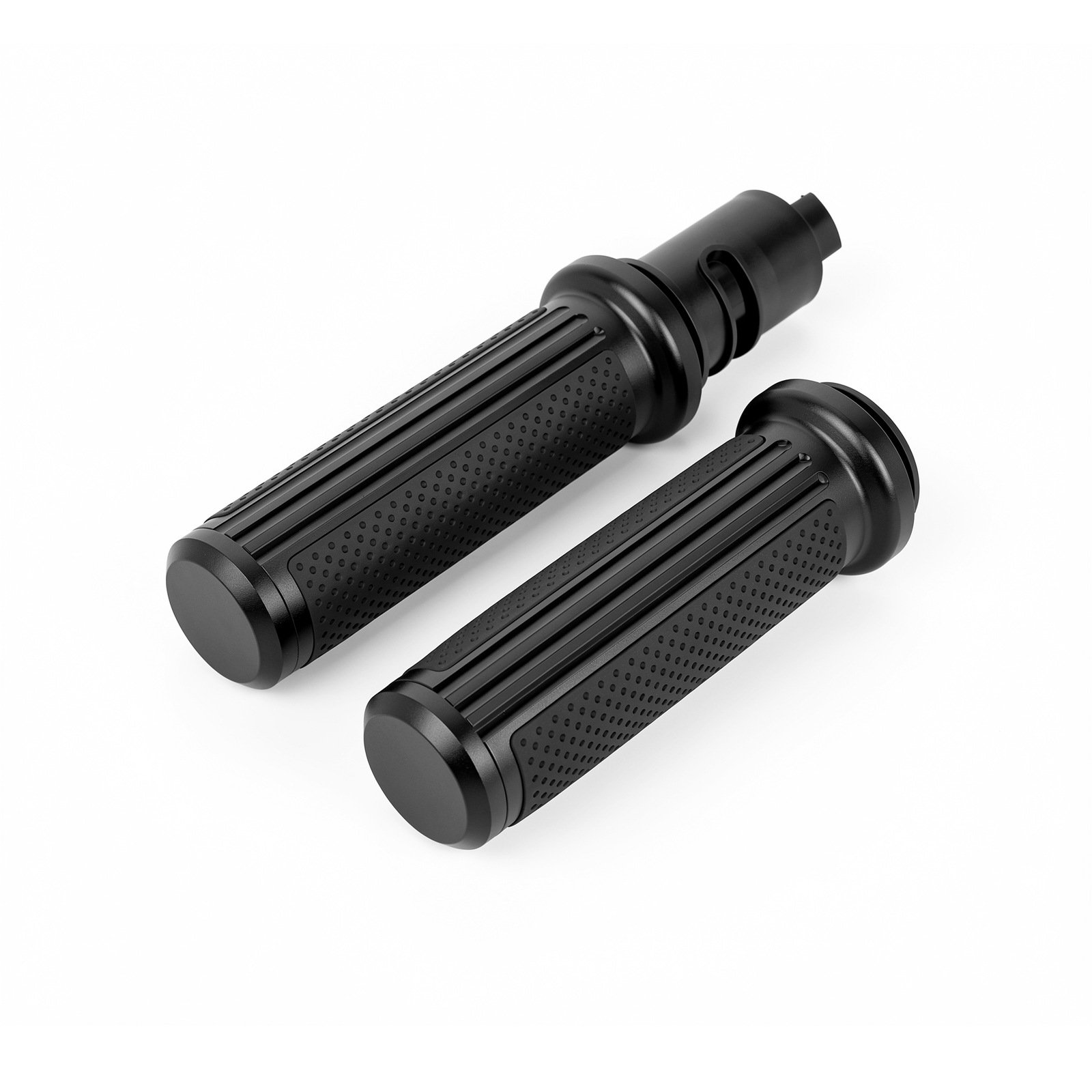 Motorcycle Hand Grips with Bar End Cap