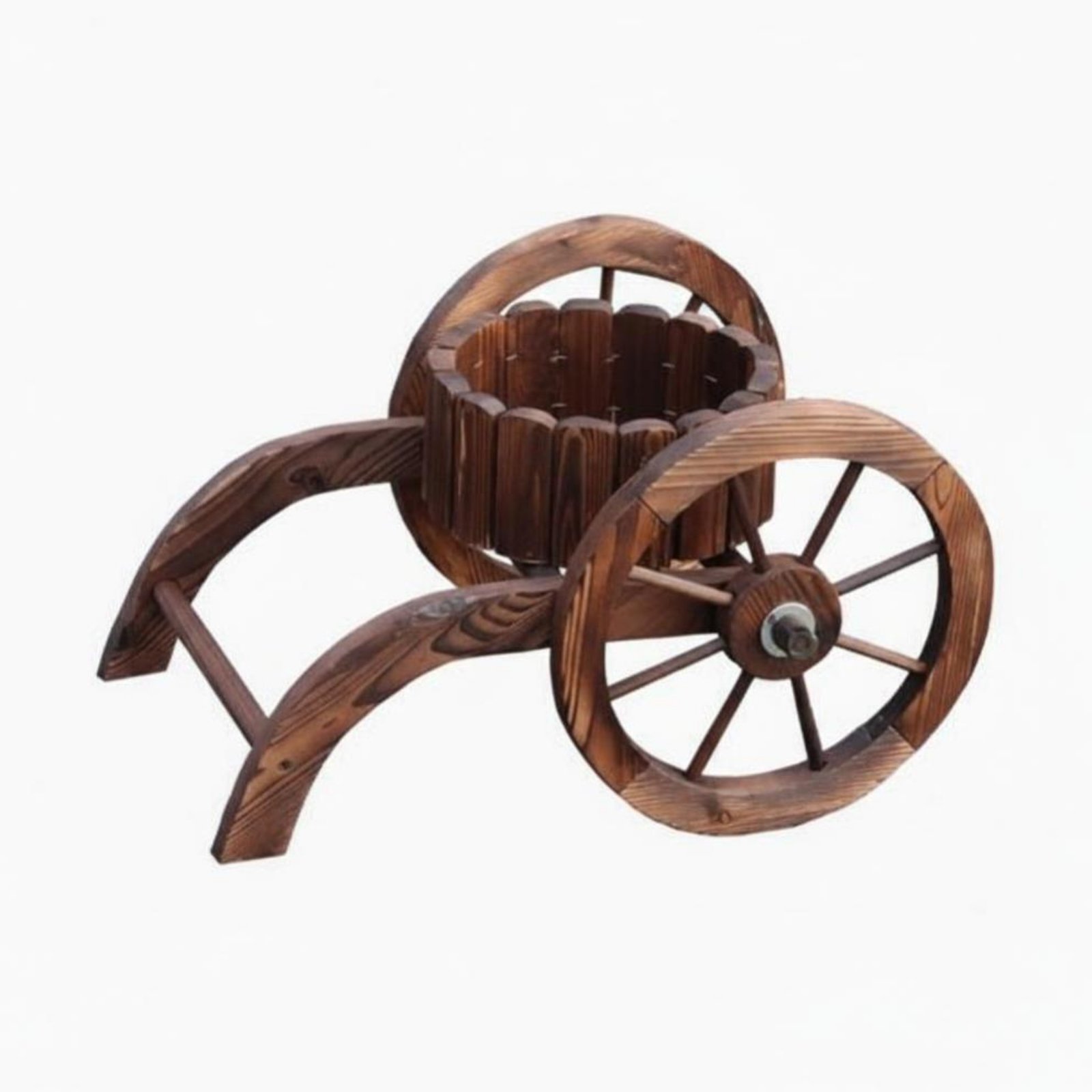 Wooden Planter Wagon