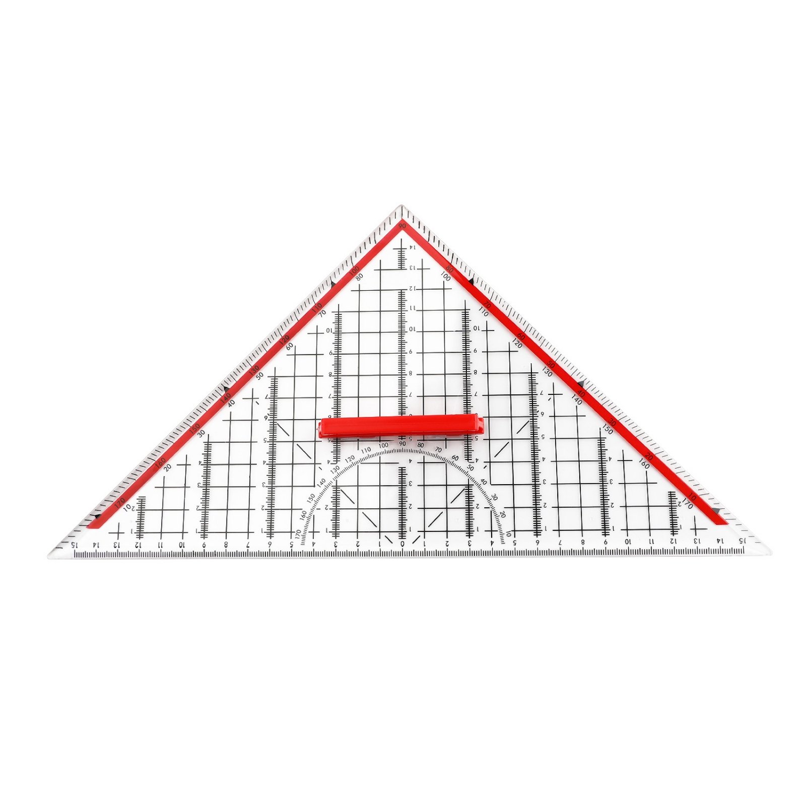 Geometric Ruler with Handle