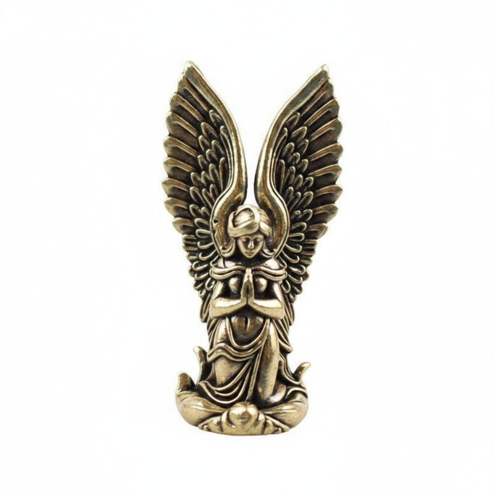 Brass Angel Figurine