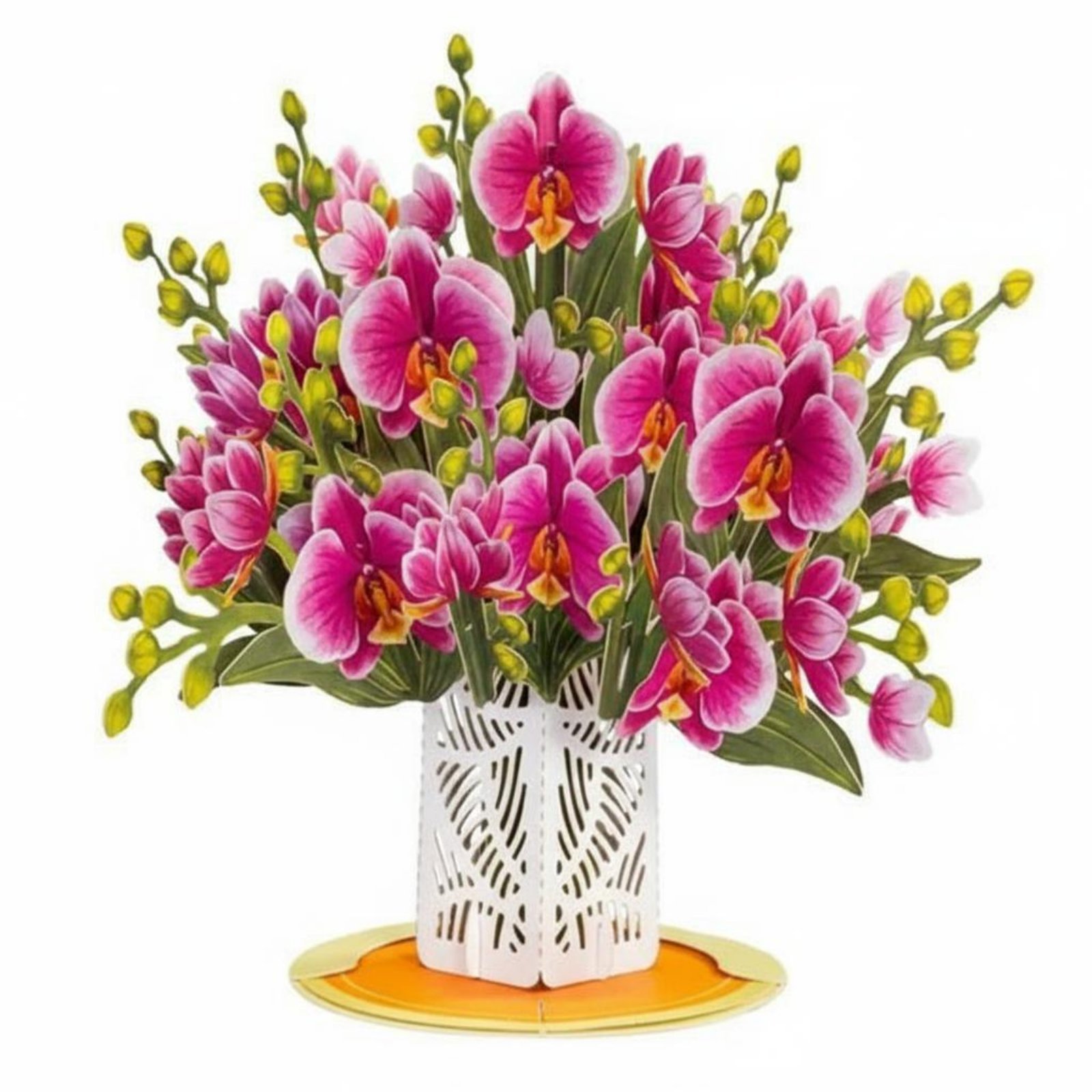 Floral Bouquet Card 3D