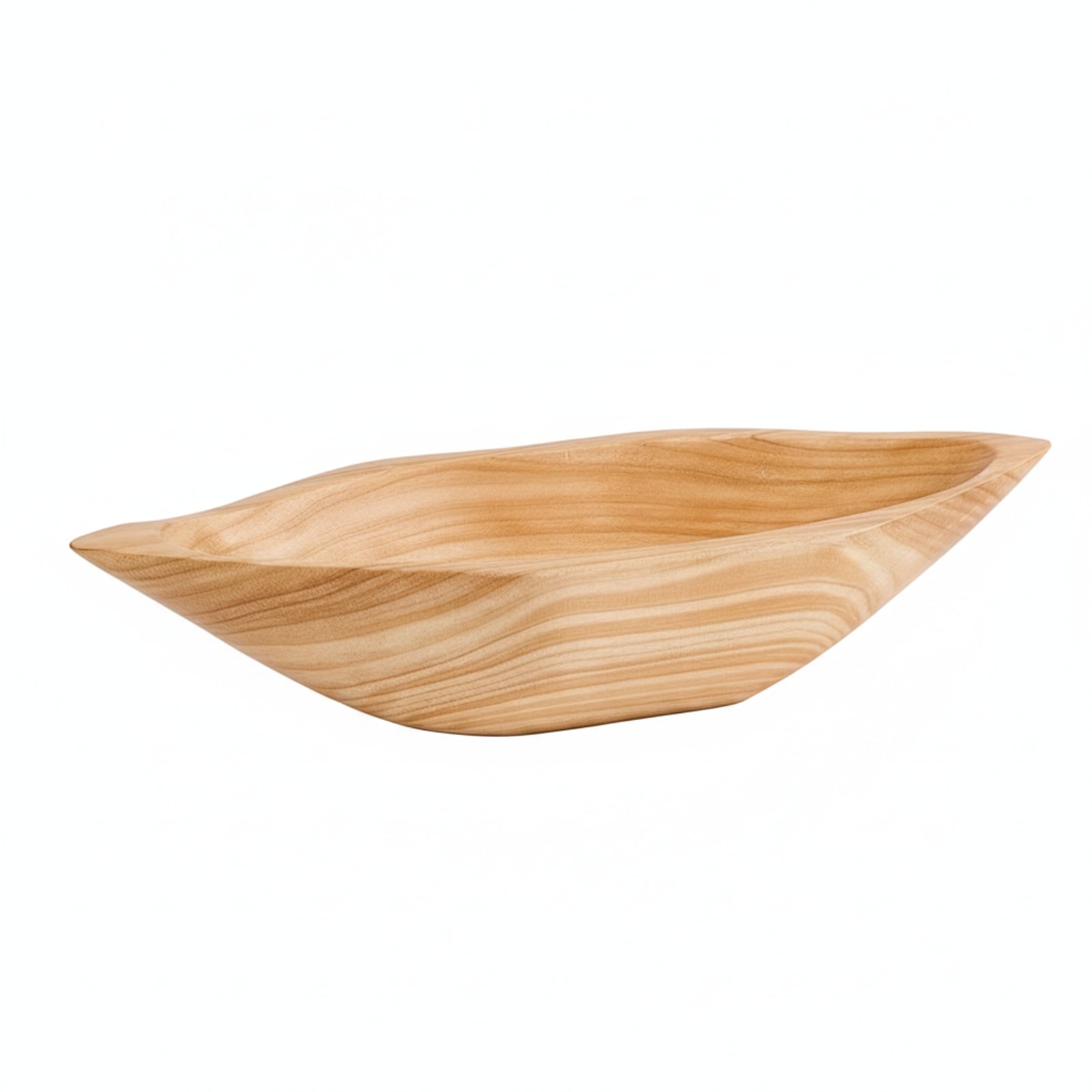 Acacia Wood Boat Tray