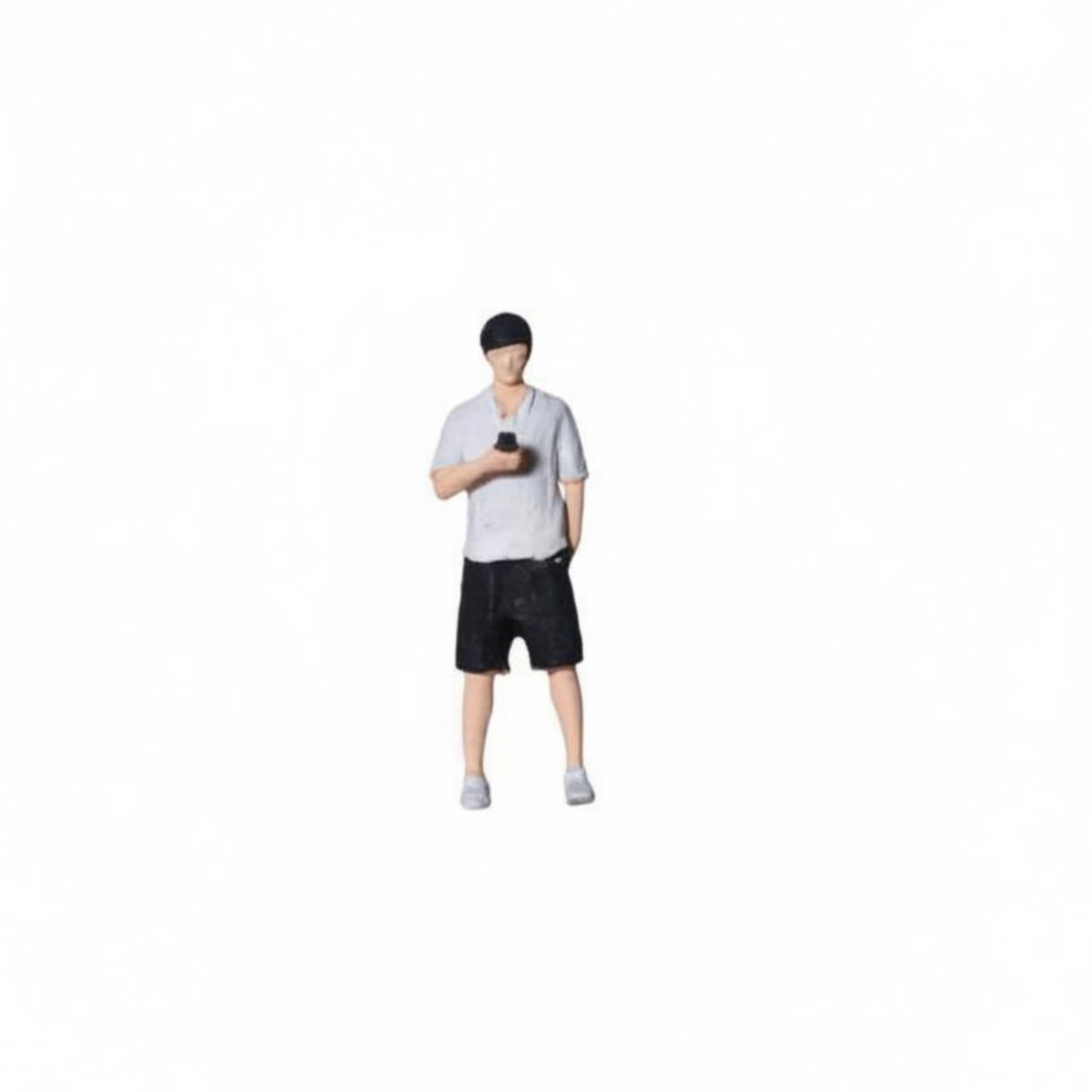 Phone Looking Man Figure